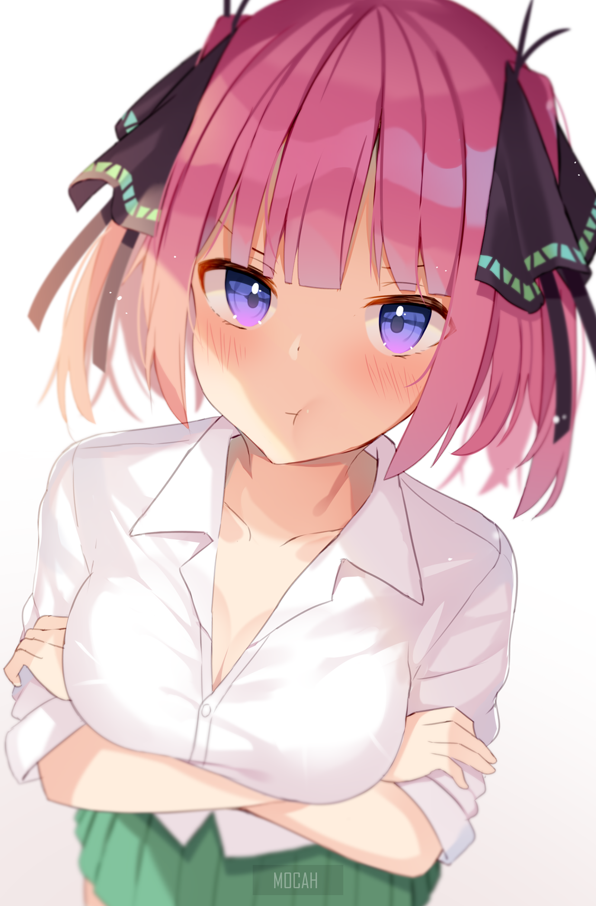 Nino Nakano from The Quintessential Quintuplets HD Phone Wallpaper