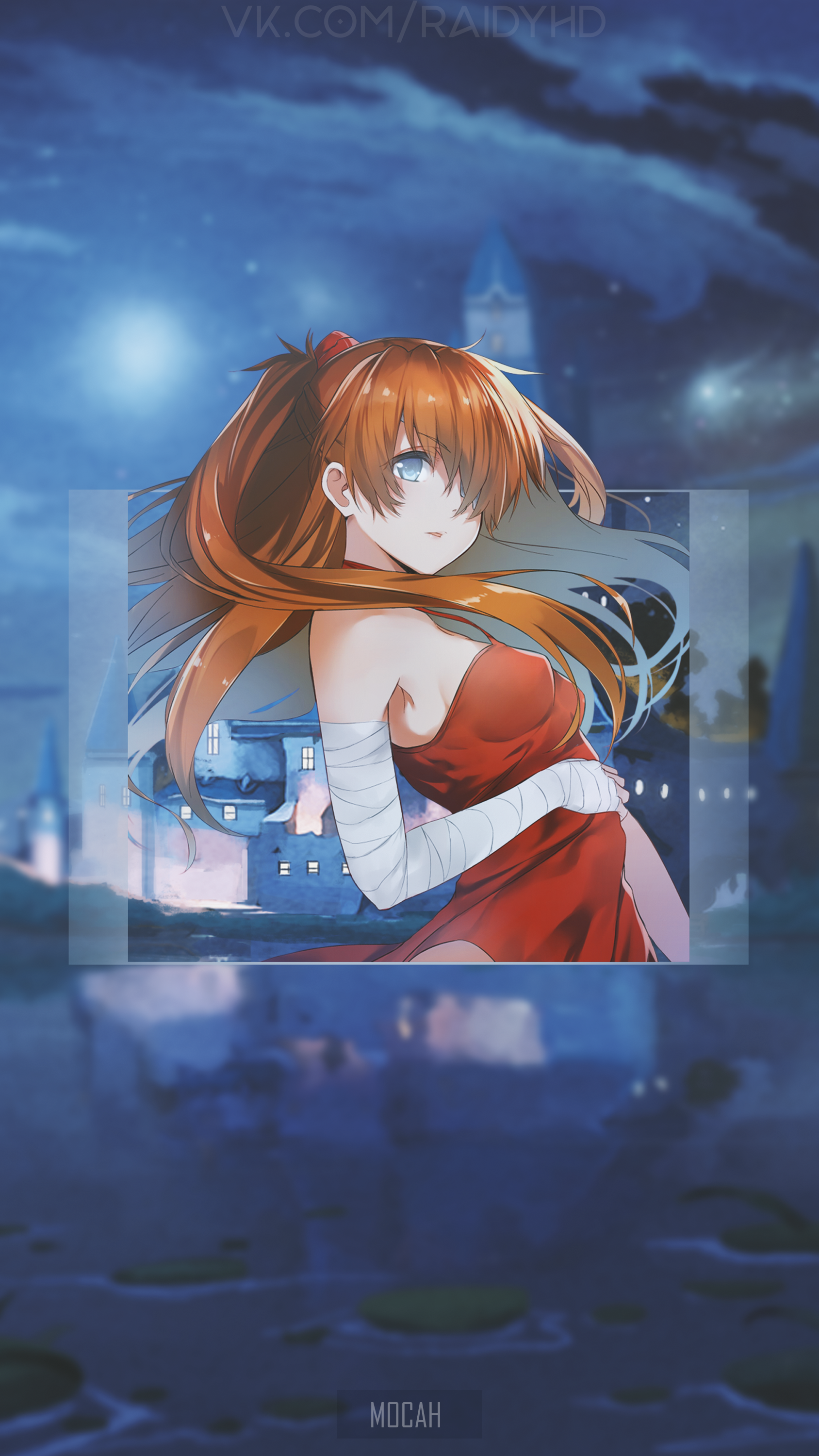 Asuka Langley Soryu from Neon Genesis Evangelion HD Phone Wallpaper