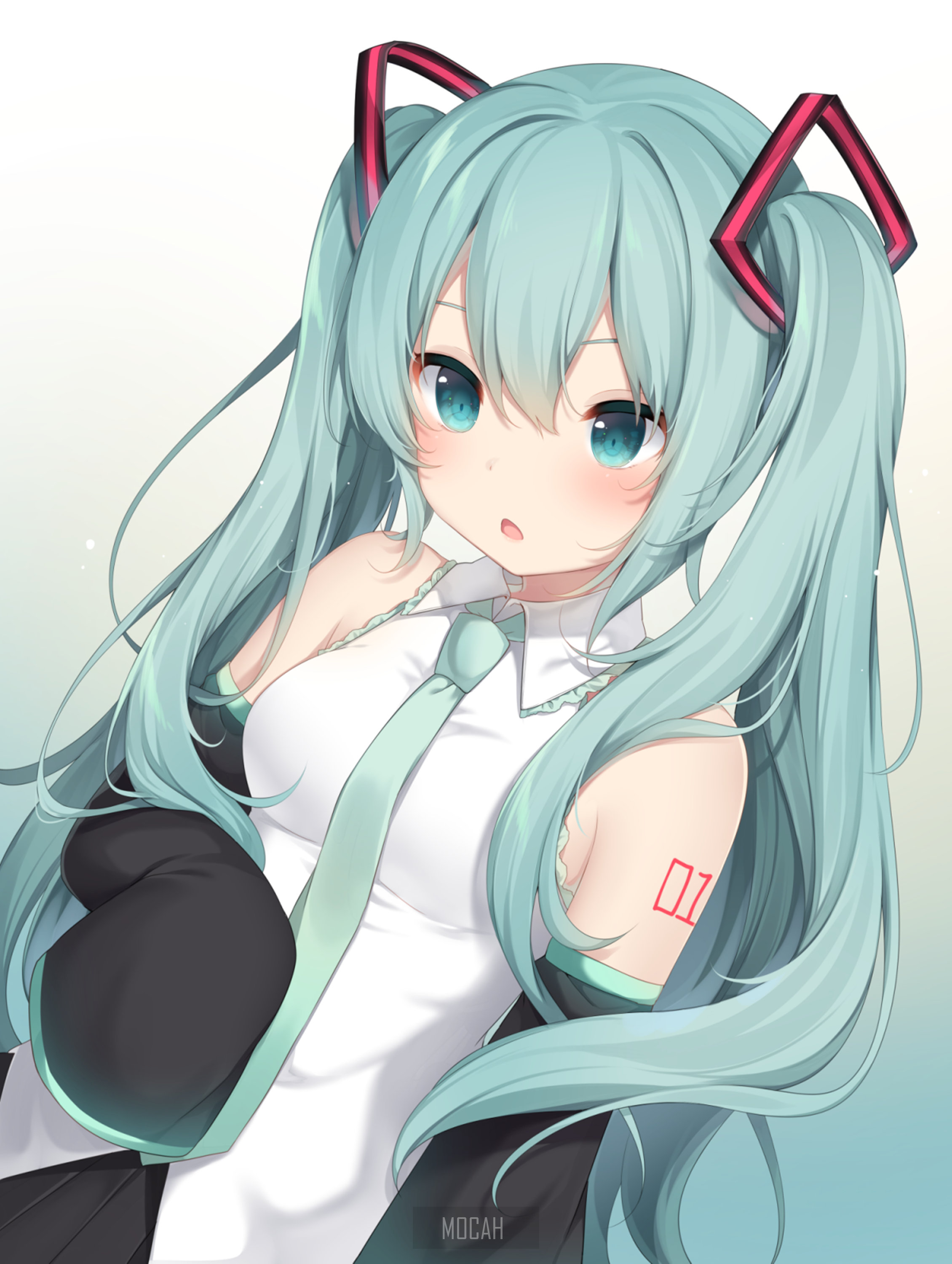 Hatsune Miku from Vocaloid HD Phone Wallpaper