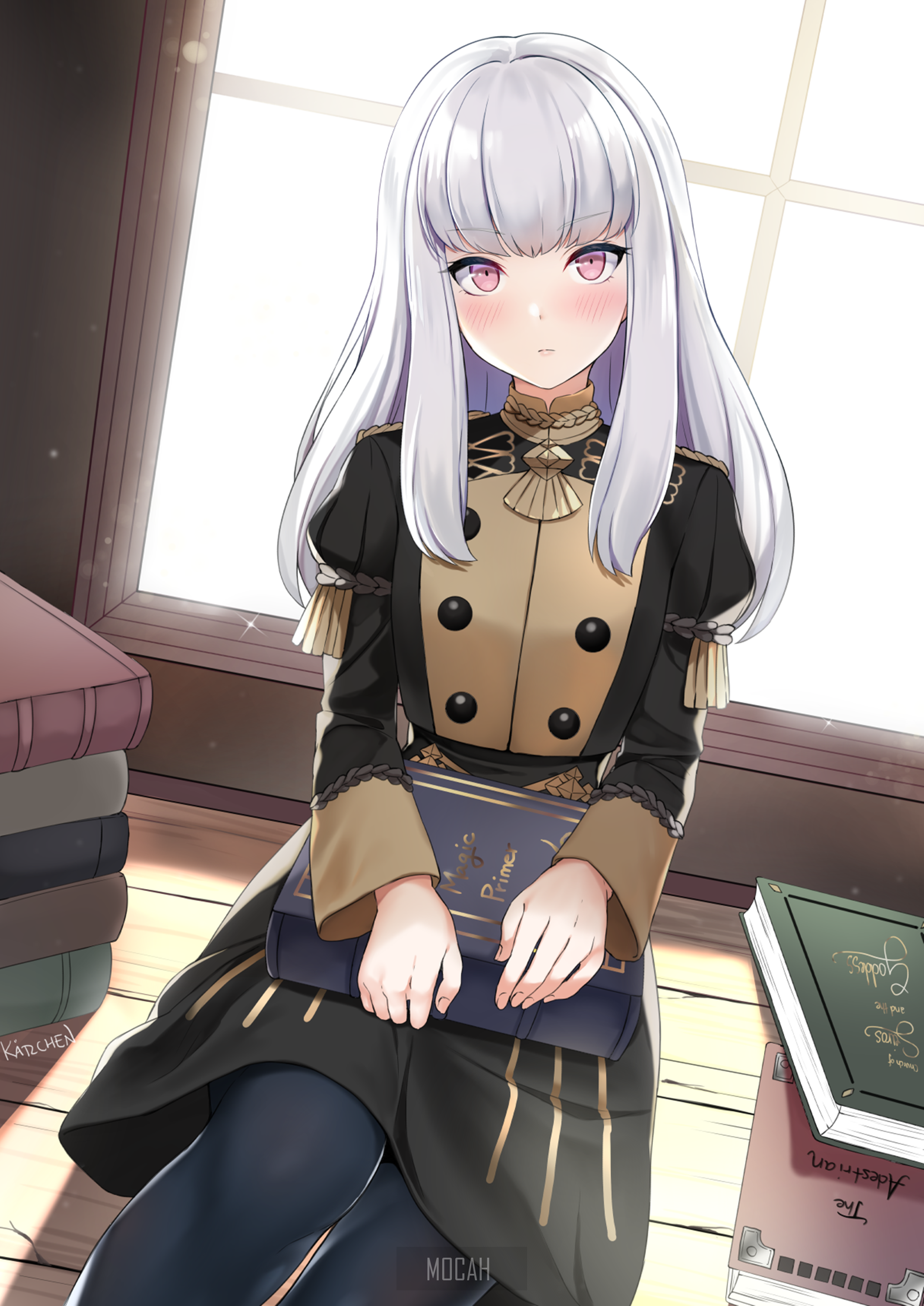 Lysithea von Ordelia from Fire Emblem: Three Houses HD Phone Wallpaper