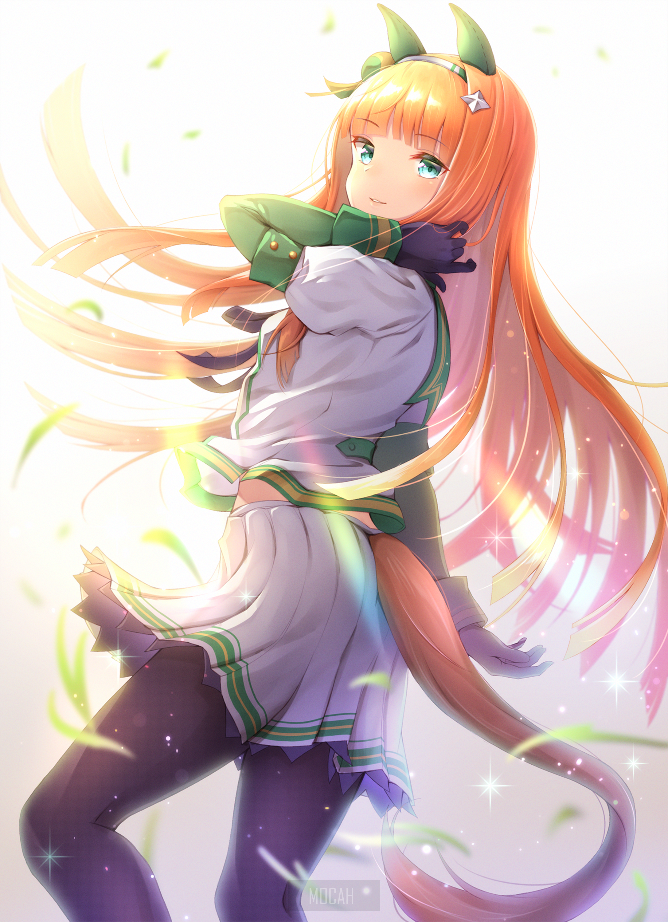Silence Suzuka from Uma Musume Pretty Derby HD Phone Wallpaper