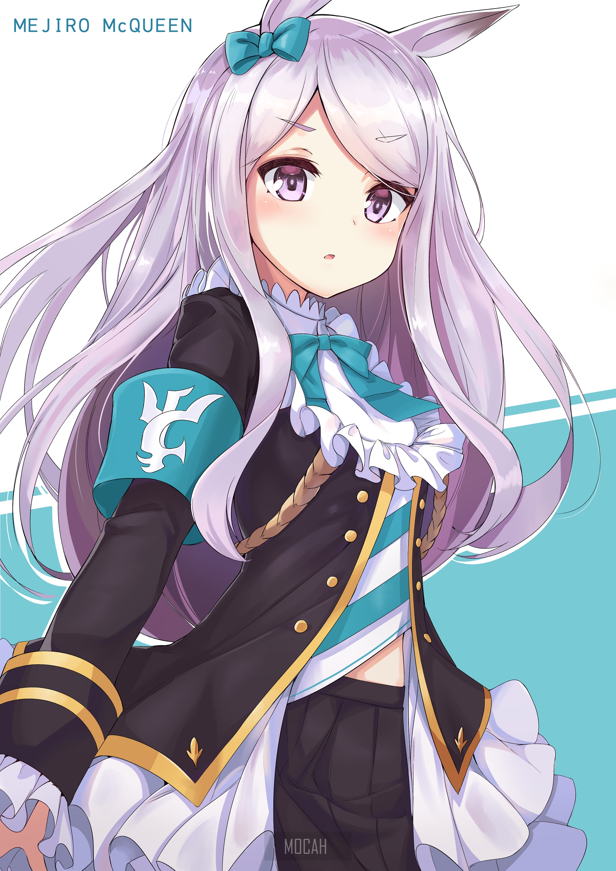 Mejiro McQueen from Uma Musume Pretty Derby HD Phone Wallpaper