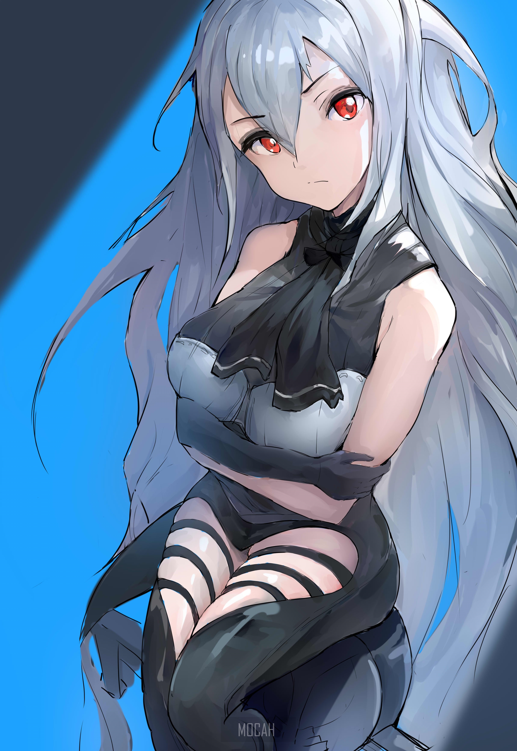 Skadi from Arknights HD Phone Wallpaper
