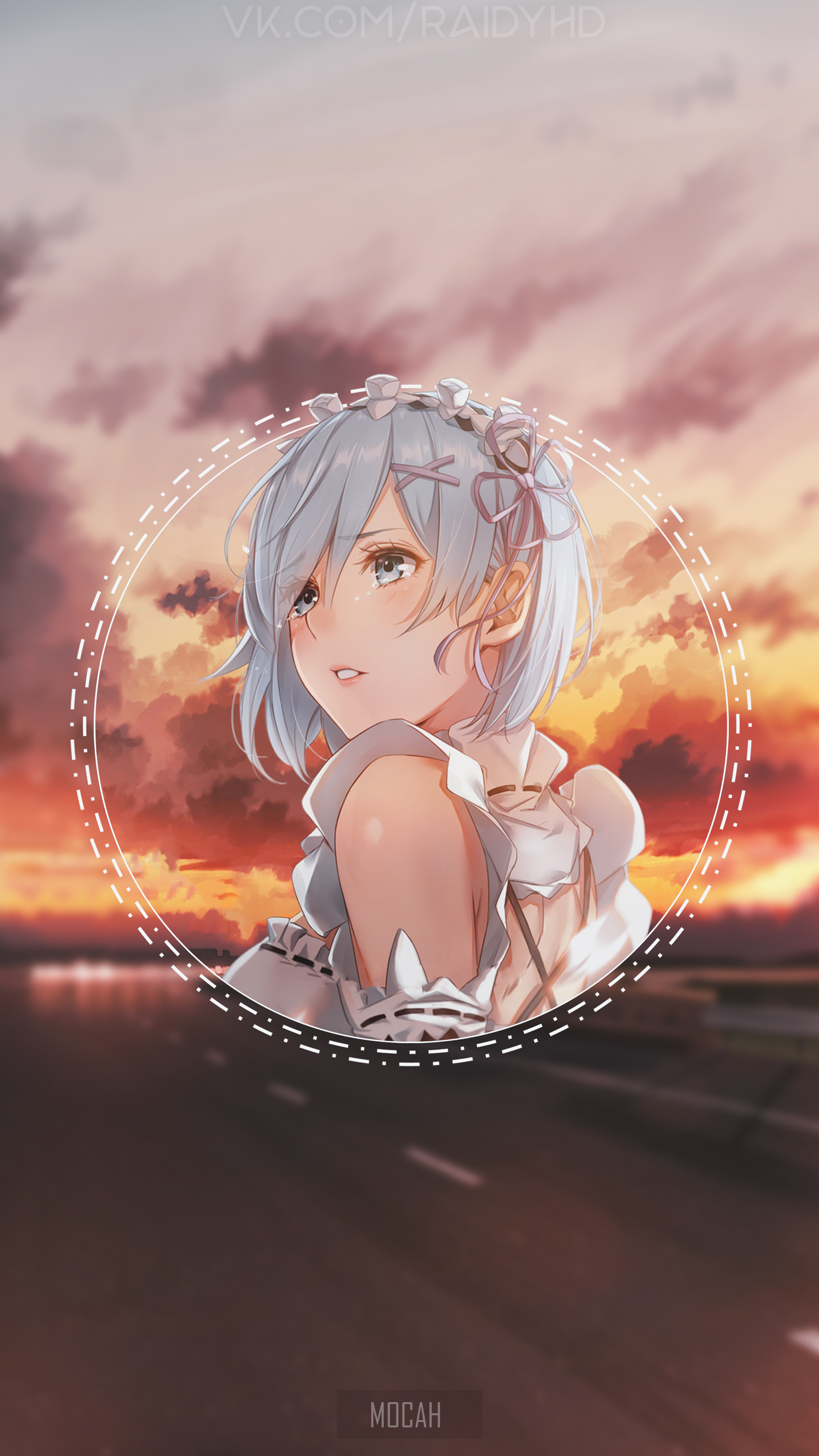 Rem from Re:Zero Kara Hajimeru Isekai Seikatsu HD Phone Wallpaper