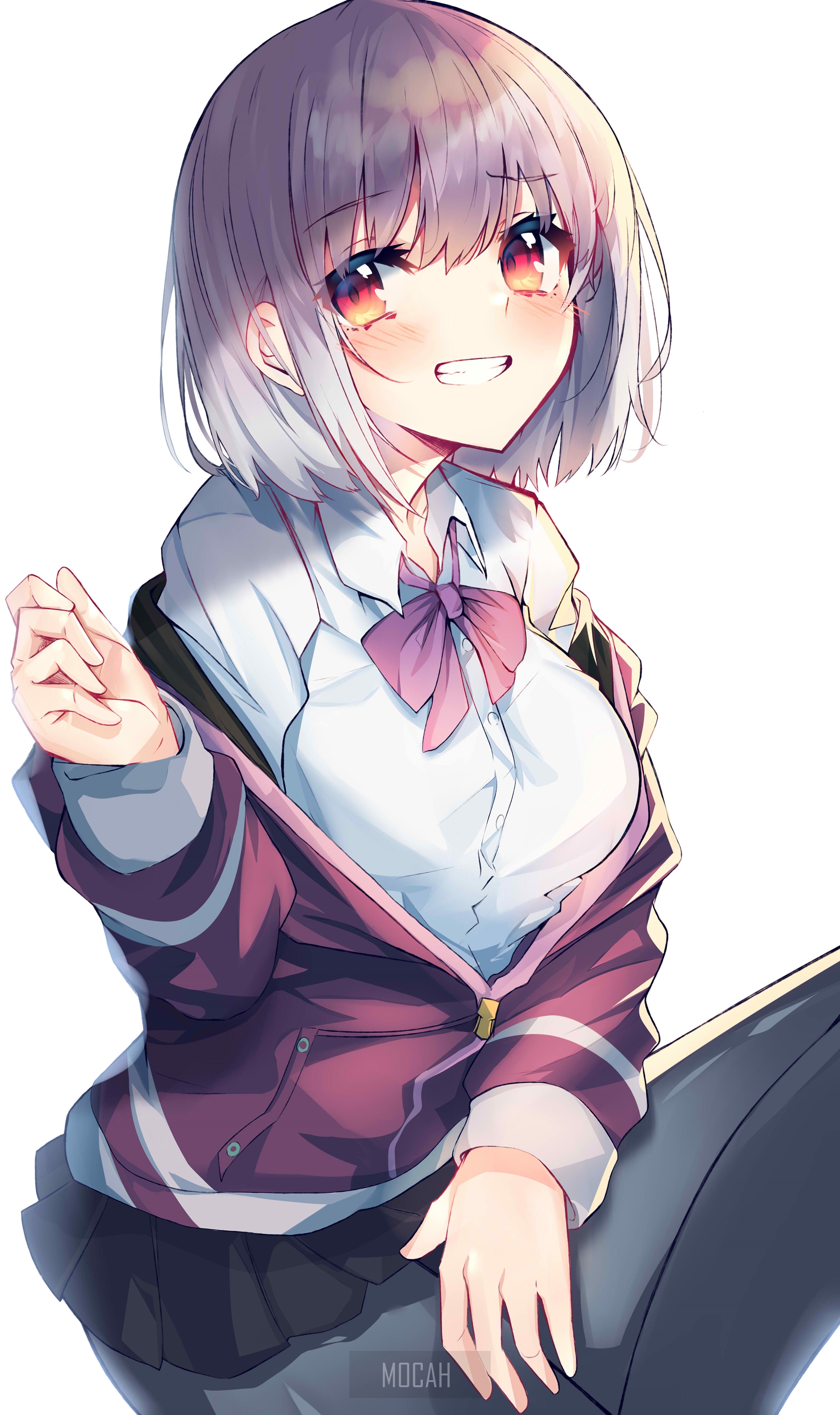 Akane Shinjou from SSSS.GRIDMAN HD Phone Wallpaper