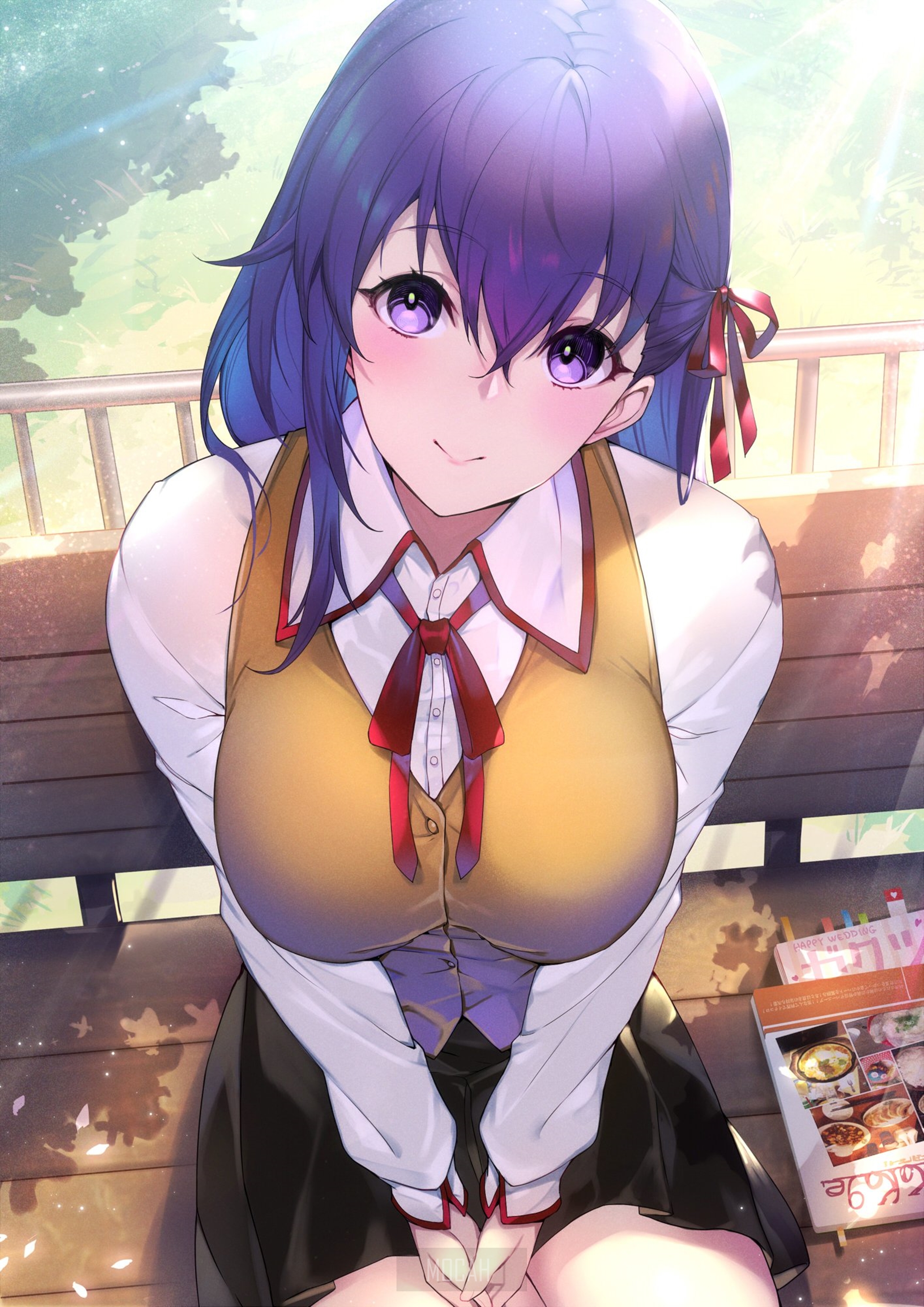 Sakura Matou from Fate/Stay Night HD Phone Wallpaper