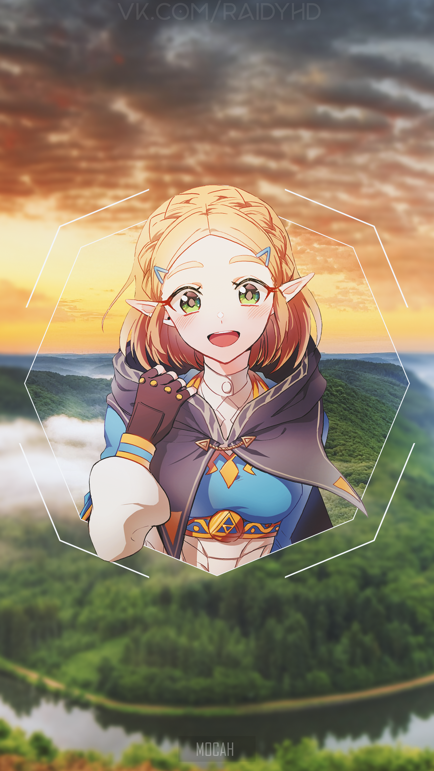 Princess Zelda from The Legend of Zelda HD Phone Wallpaper