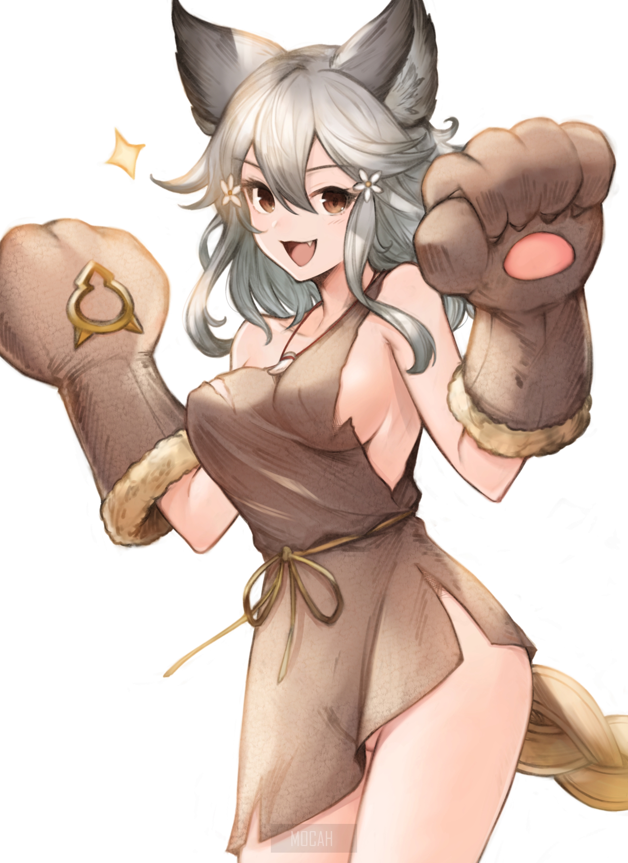 Sen from Granblue Fantasy HD Phone Wallpaper