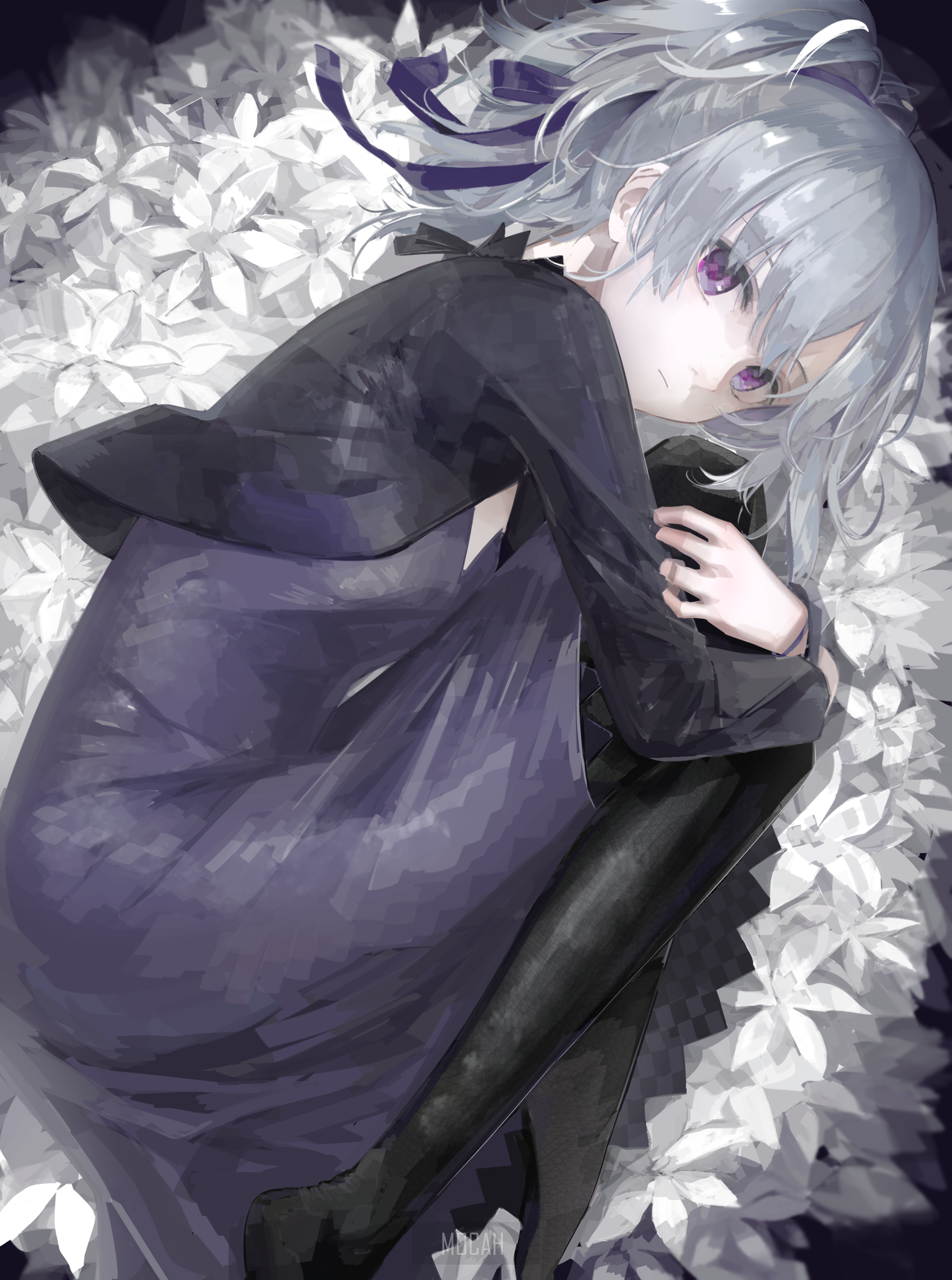 Yin from Darker than Black fan art HD Phone Wallpaper
