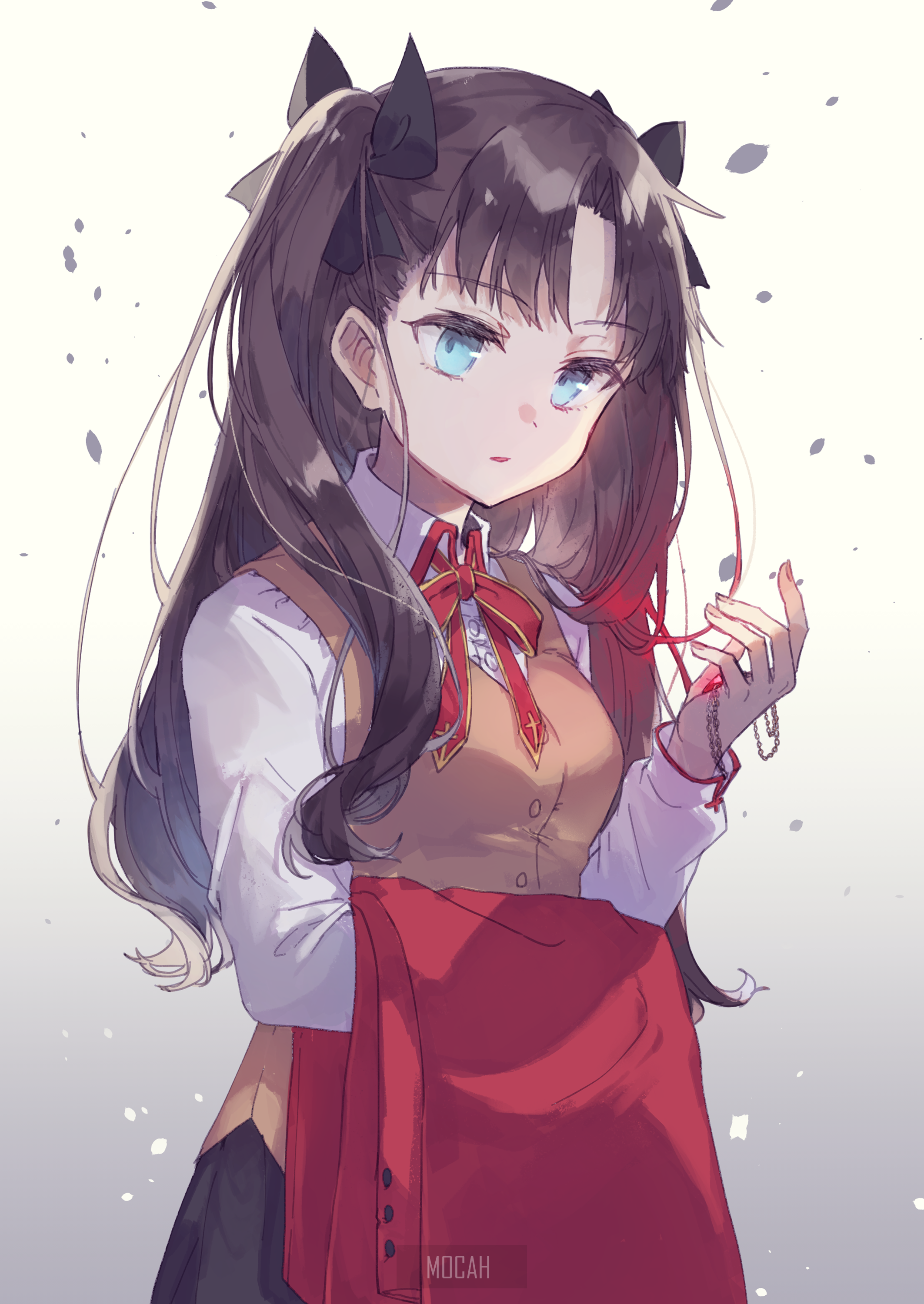 Rin Tohsaka from Fate Series HD Phone Wallpaper
