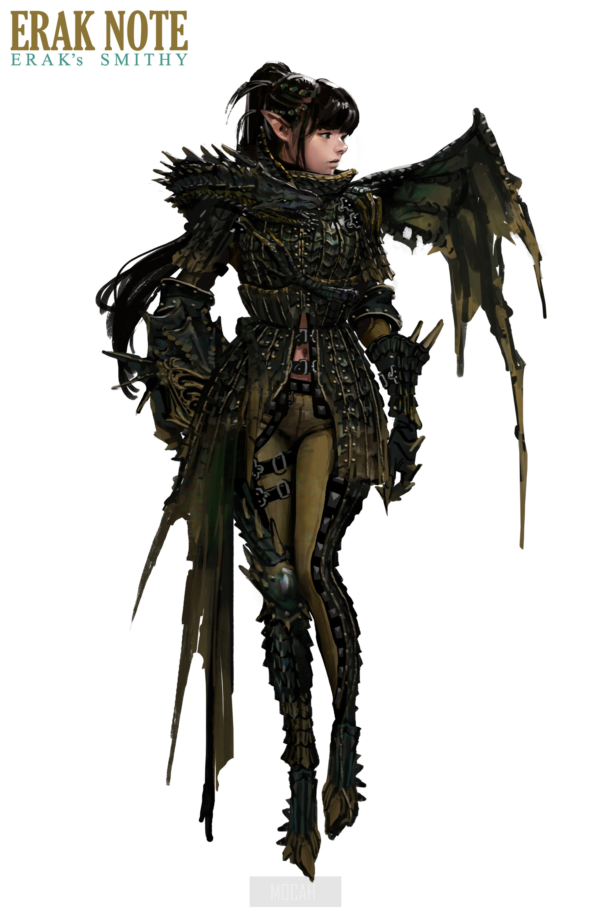 Erak's Smithy character concept art HD Phone Wallpaper