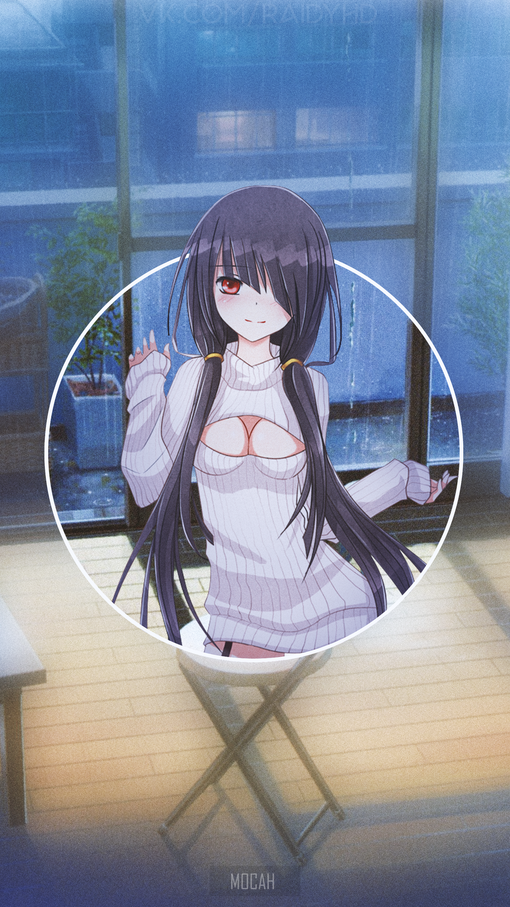 Tokisaki Kurumi from Date A Live HD Phone Wallpaper