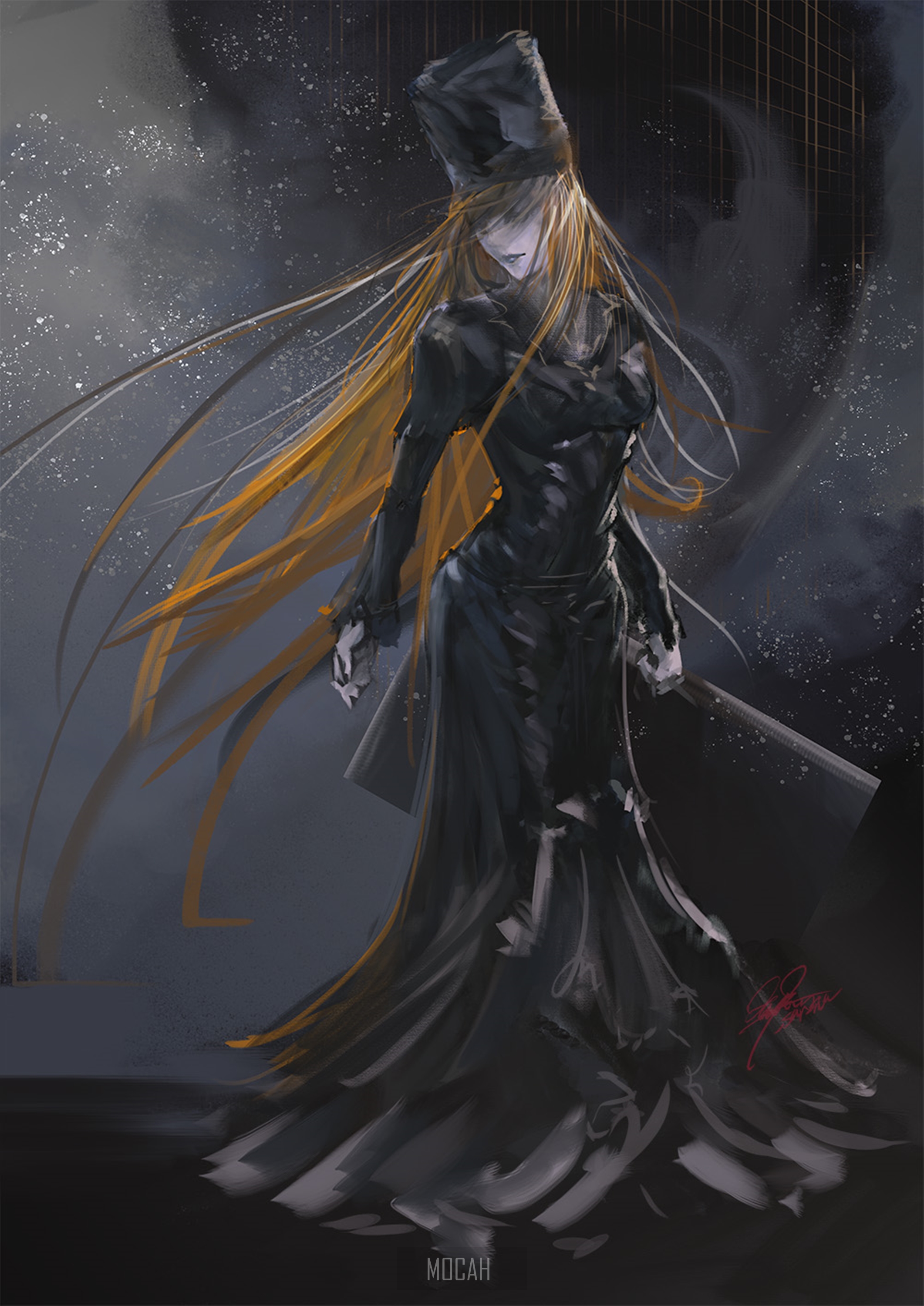 Maetel from Galaxy Express 999 HD Phone Wallpaper