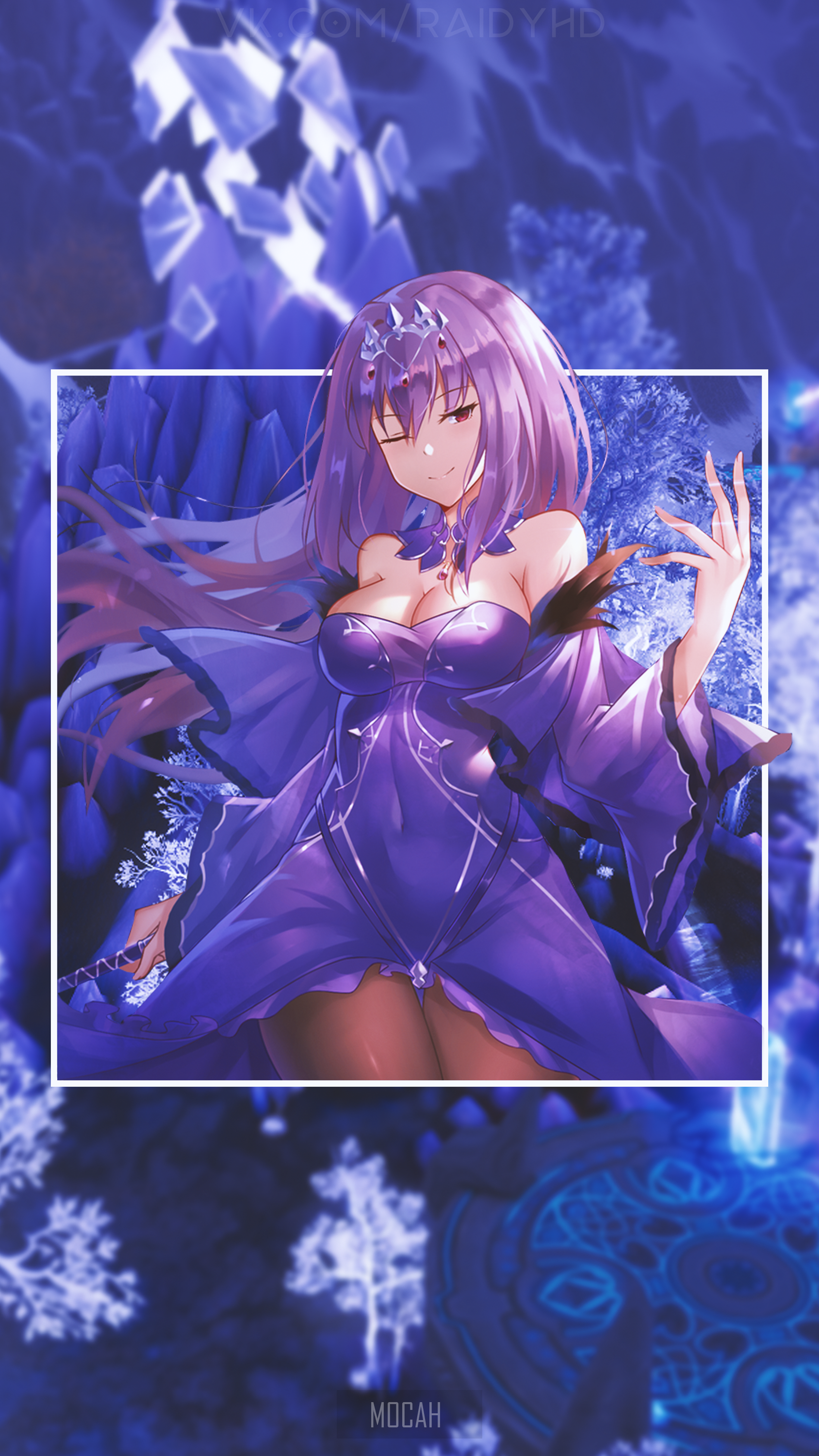 Scathach from Fate/Grand Order HD Phone Wallpaper