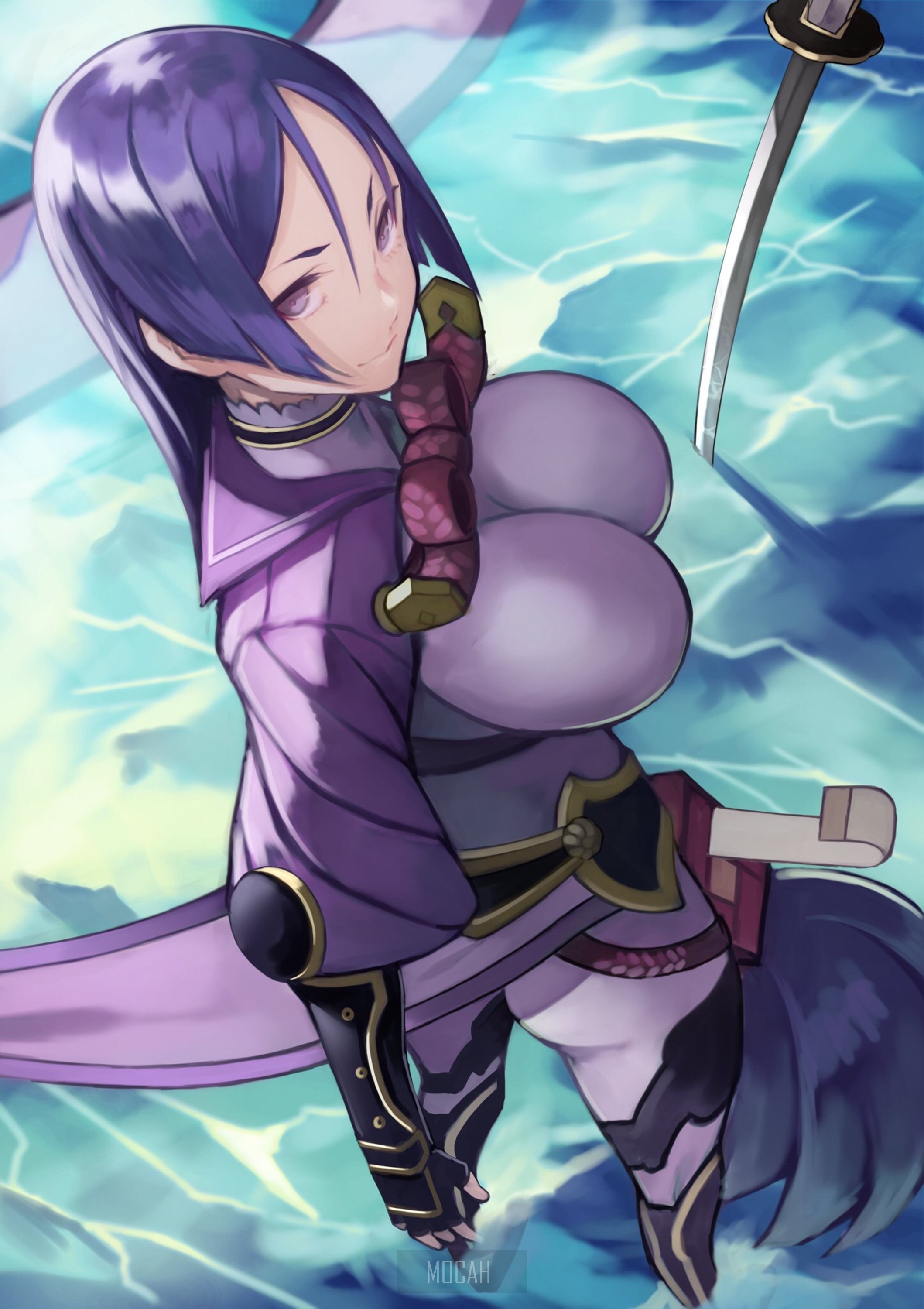 Minamoto no Yorimitsu from Fate/Grand Order HD Phone Wallpaper