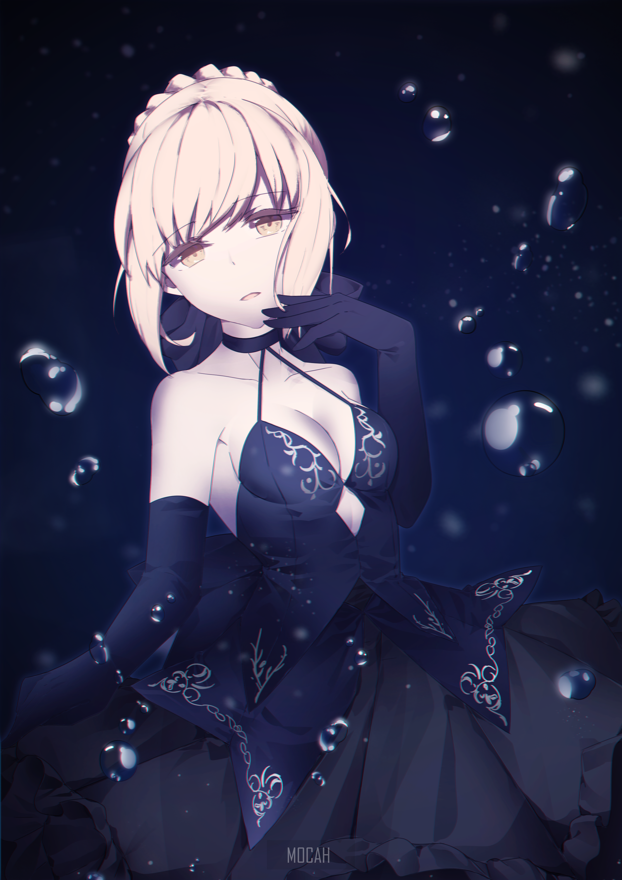 Saber Alter from Fate/Grand Order HD Phone Wallpaper