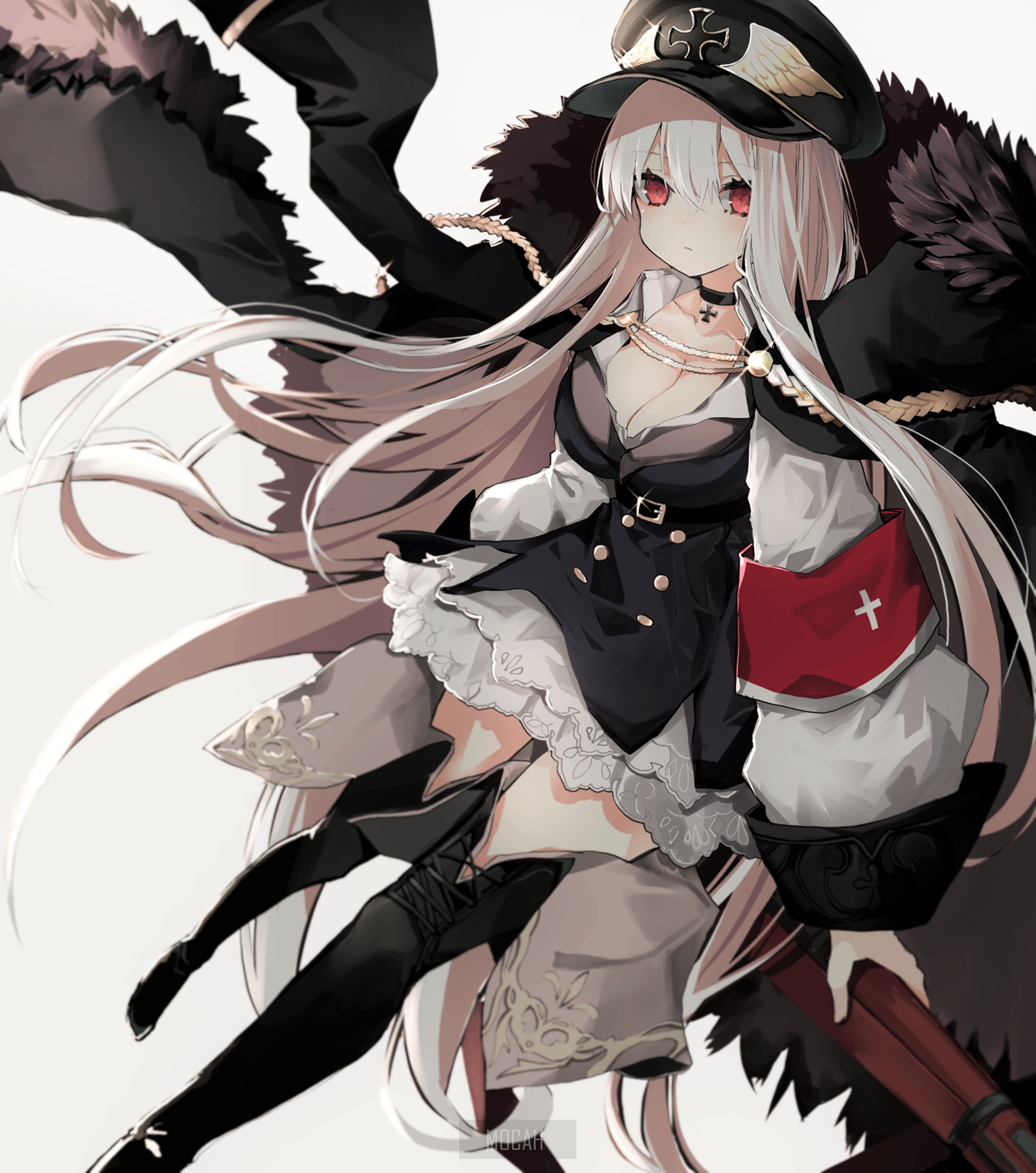 Anime girl from Girls Frontline HD Phone Wallpaper