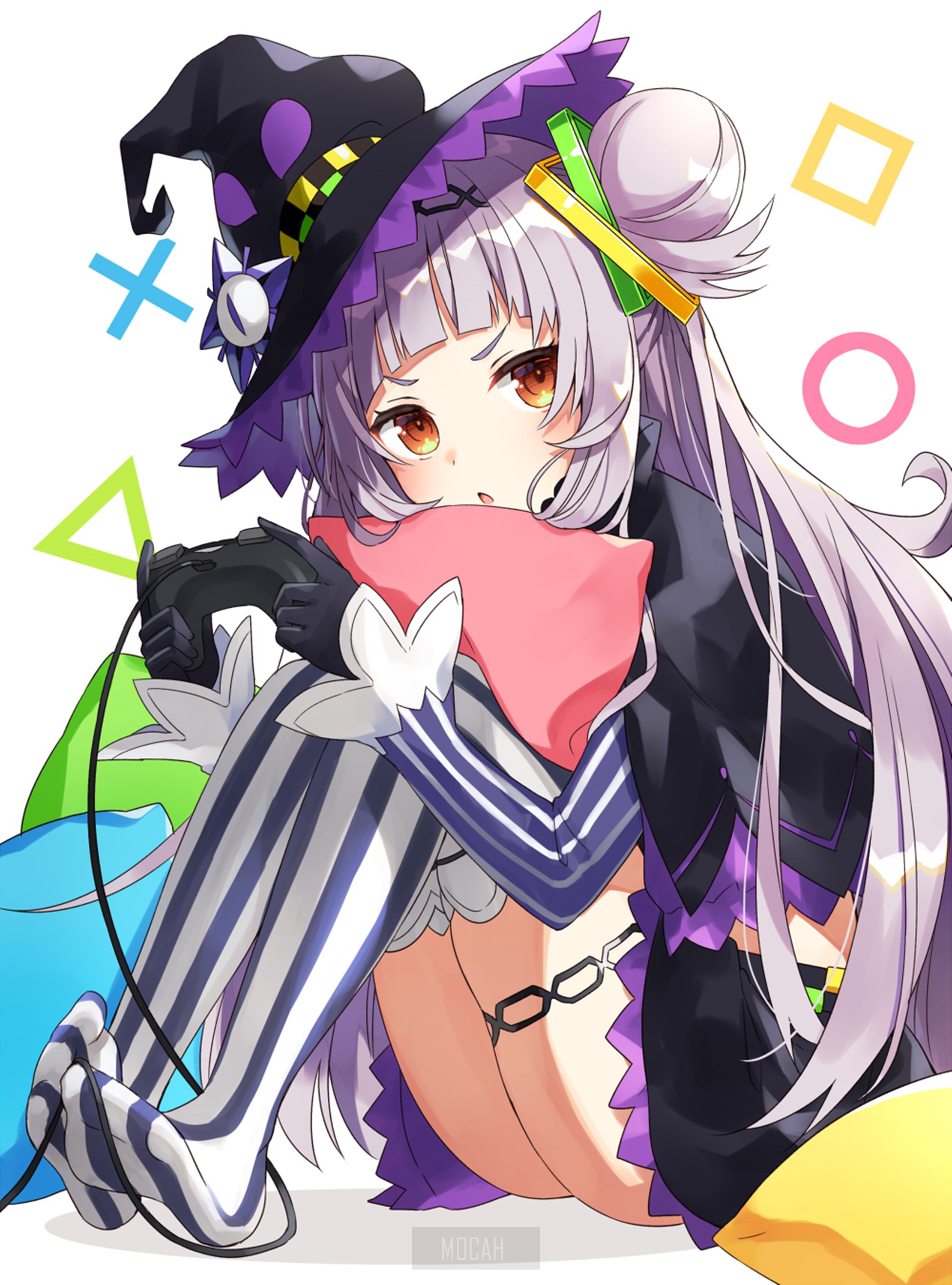 Murasaki Shion from Hololive HD Phone Wallpaper