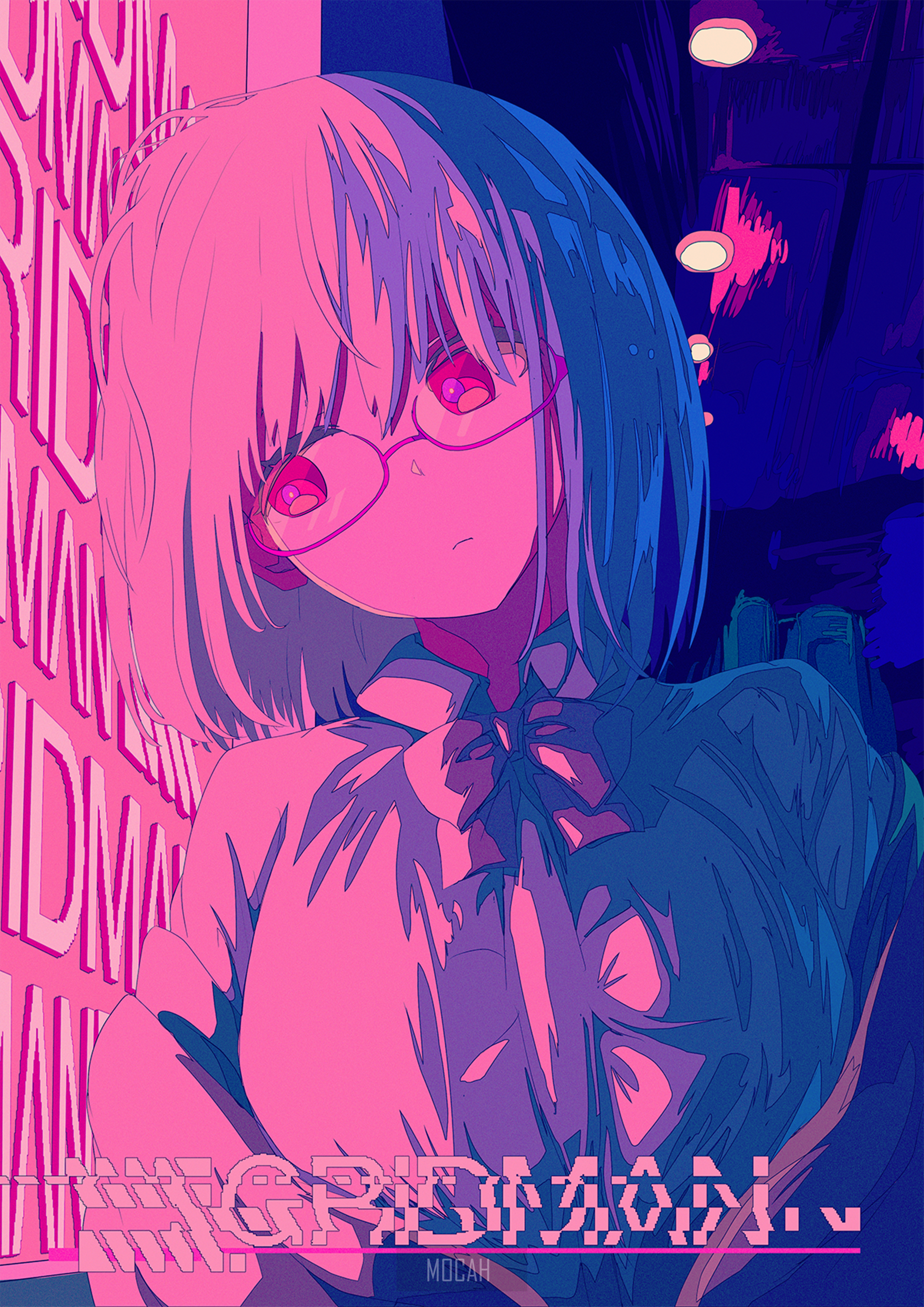 Akane Shinjou from SSSS.GRIDMAN HD Phone Wallpaper