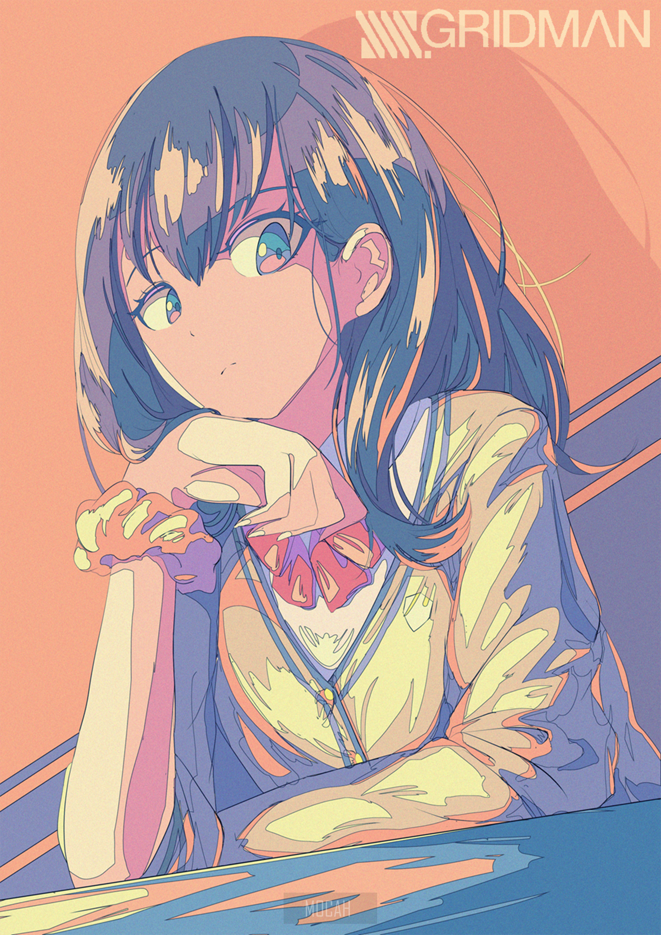 Rikka Takarada from SSSS.GRIDMAN HD Phone Wallpaper