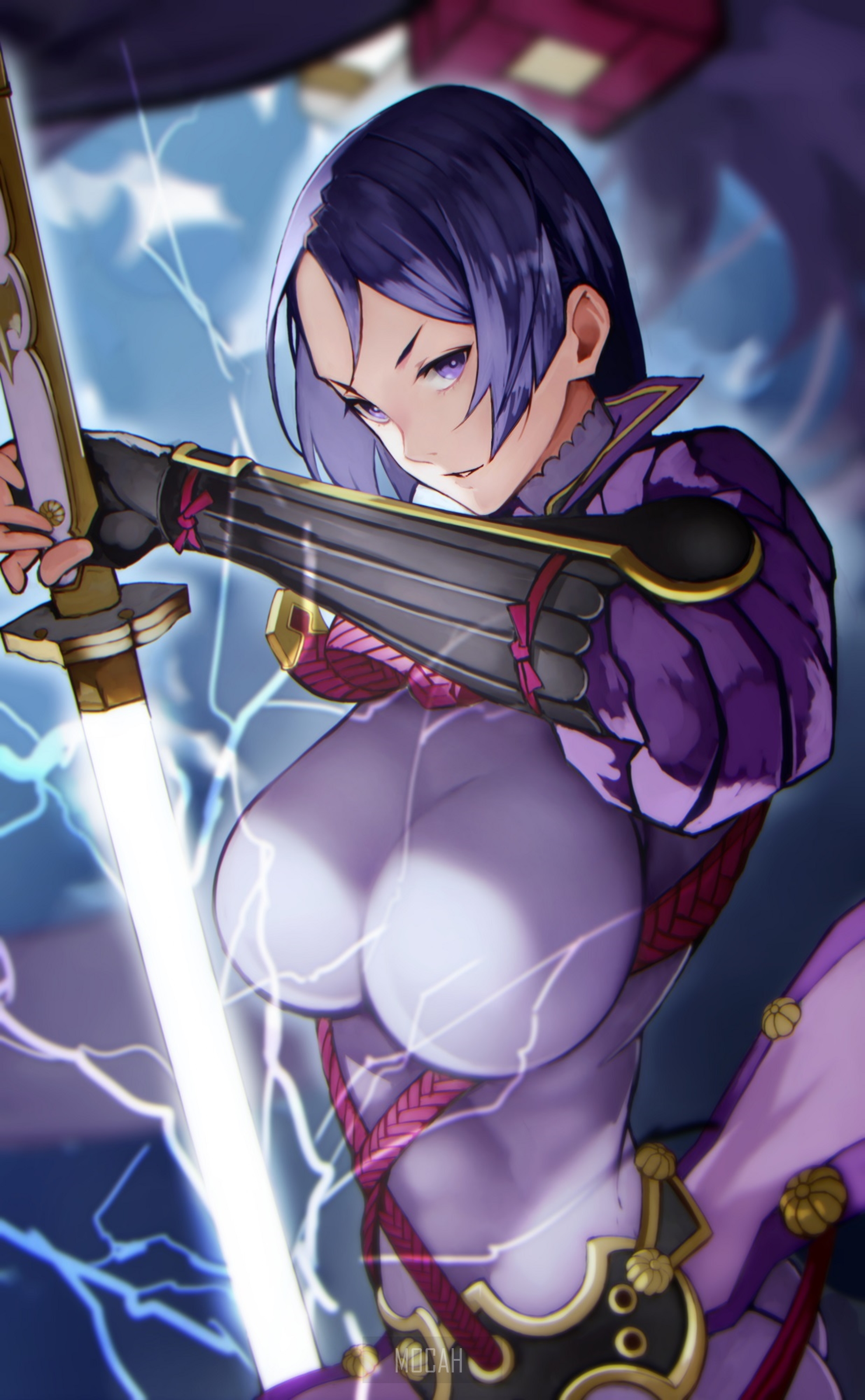 Minamoto no Yorimitsu from Fate/Grand Order HD Phone Wallpaper