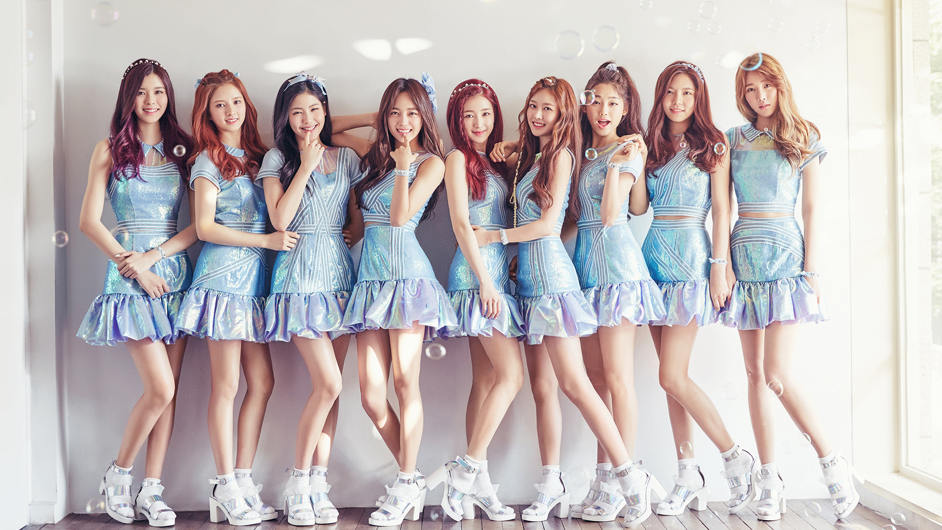 Asian, Gugudan, K-pop, group of women HD Wallpaper