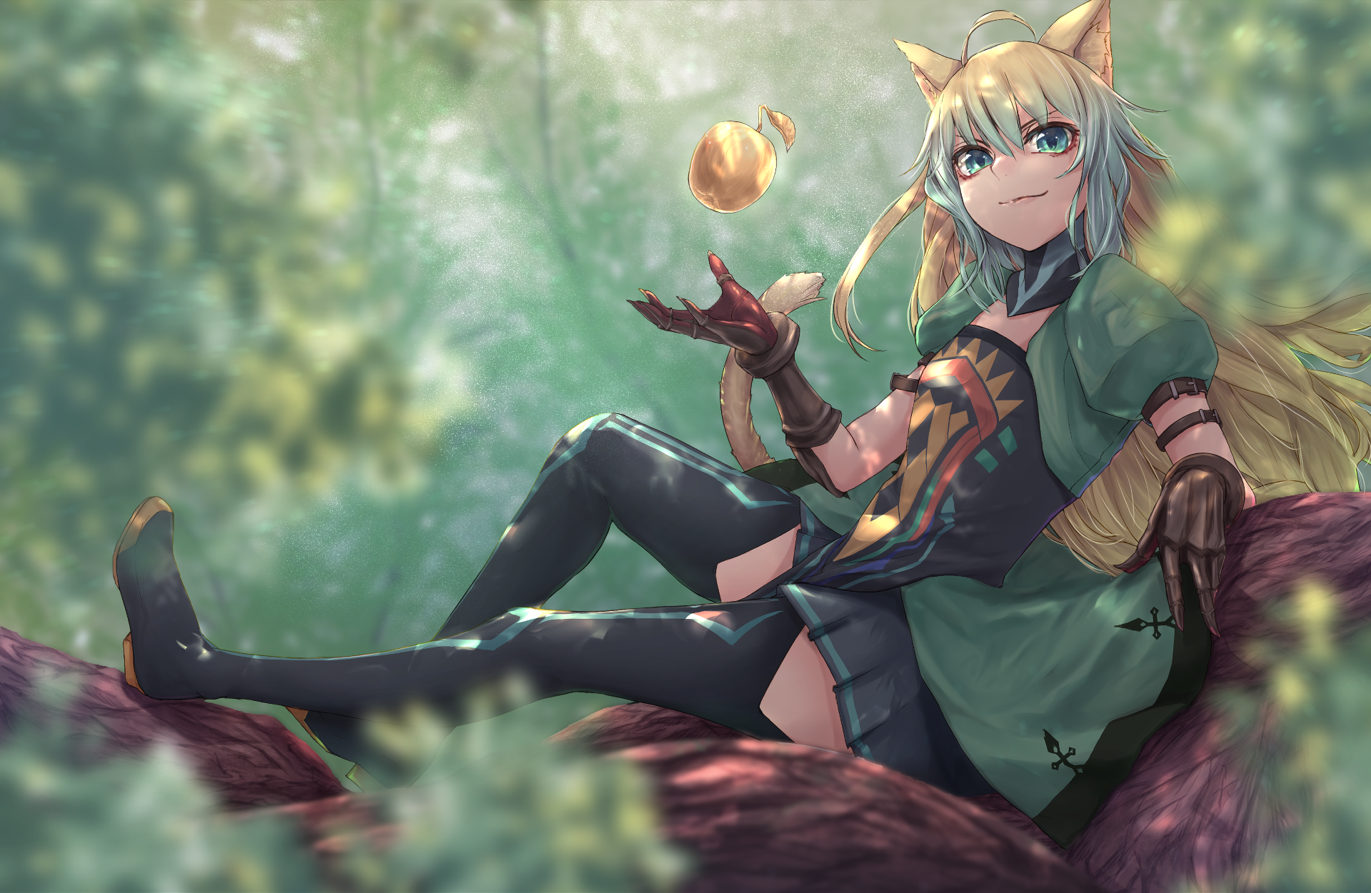 Atalanta from Fate/Apocrypha and Fate/Grand Order HD Wallpaper