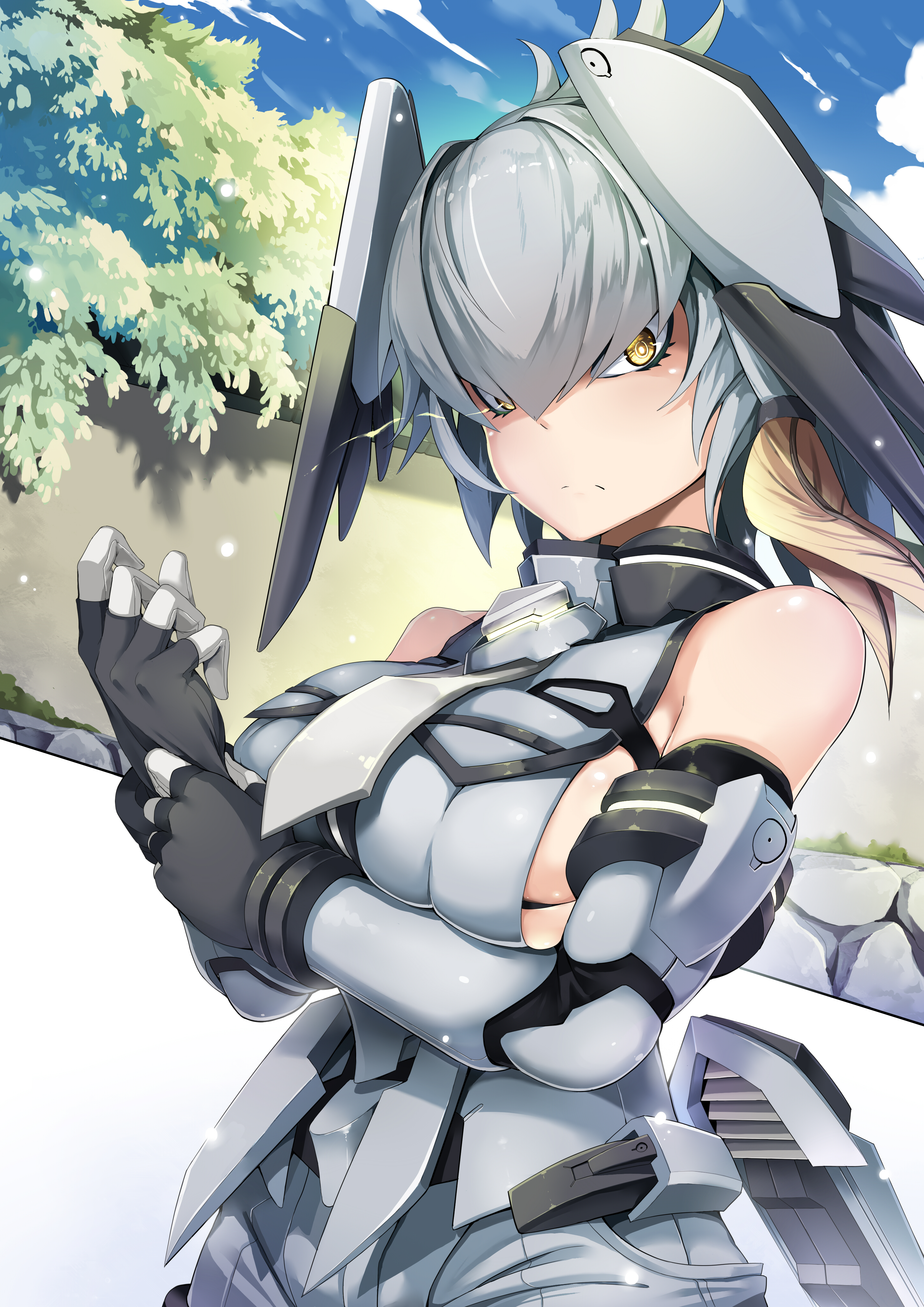 Shoebill from Kemono Friends HD Wallpaper
