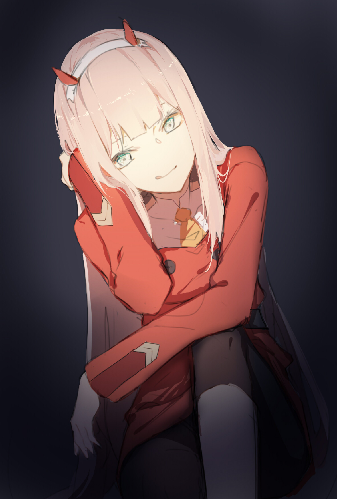 Zero Two from Darling in the FranXX HD Wallpaper