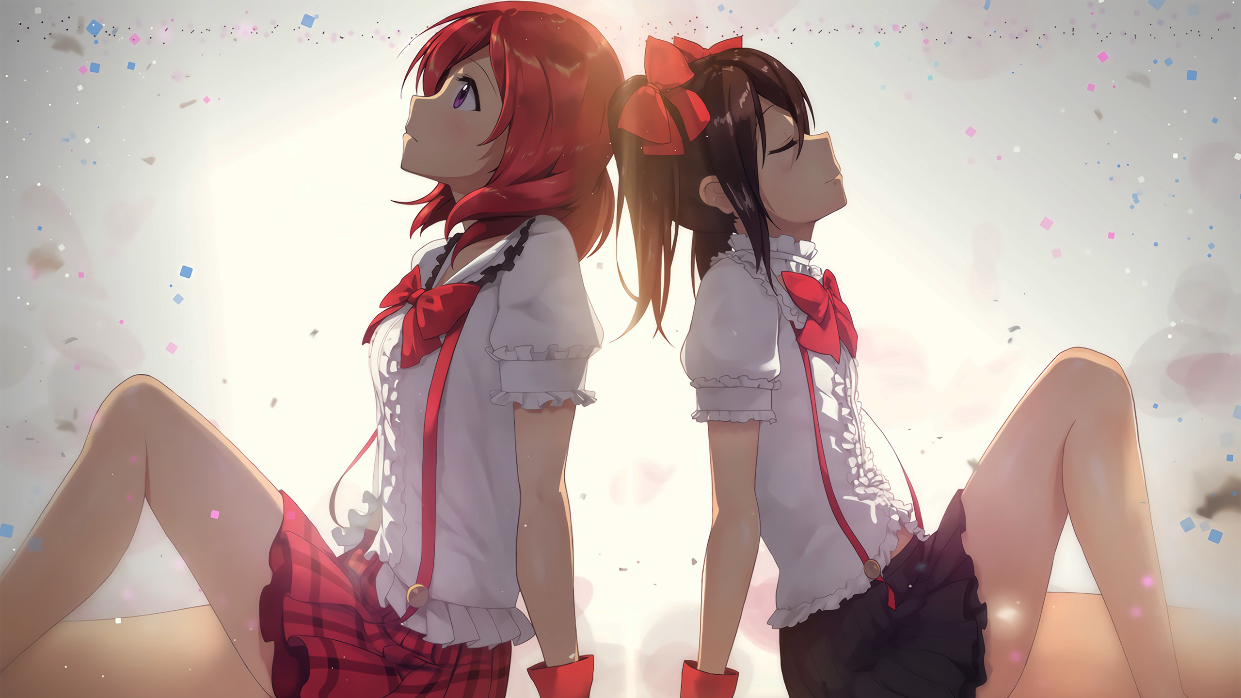 Maki Nishikino and Nico Yazawa from Love Live! HD Wallpaper