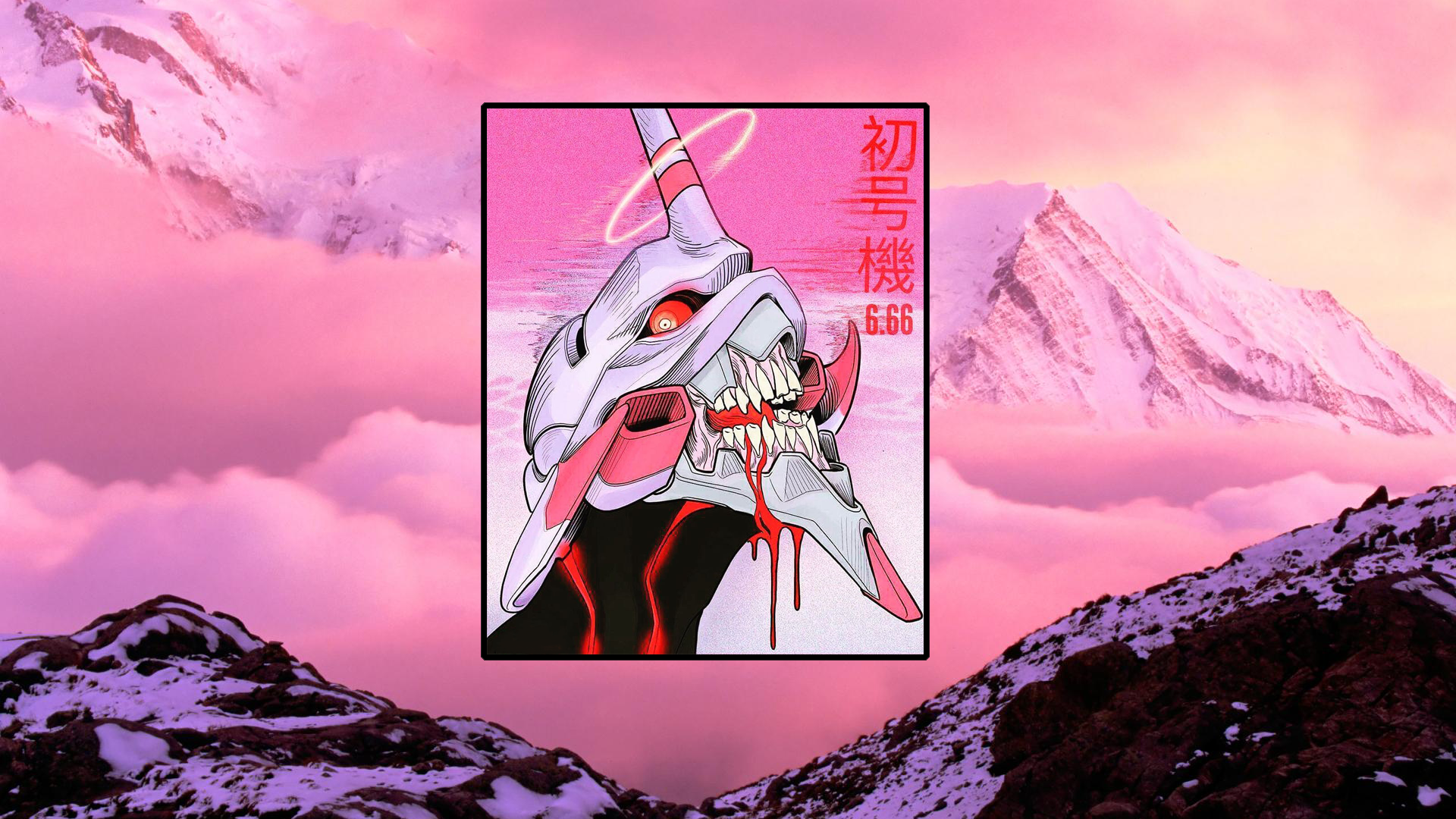 EVA Unit 01 from Neon Genesis Evangelion with 6.66 HD Wallpaper