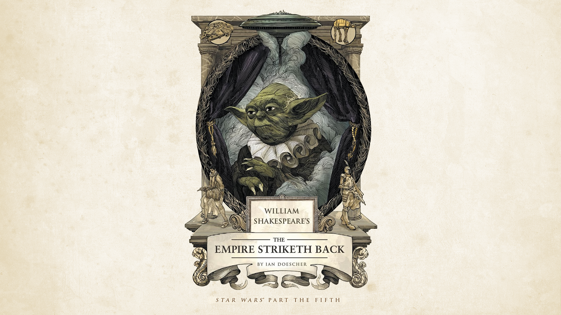 Yoda from Star Wars: The Empire Striketh Back HD Wallpaper