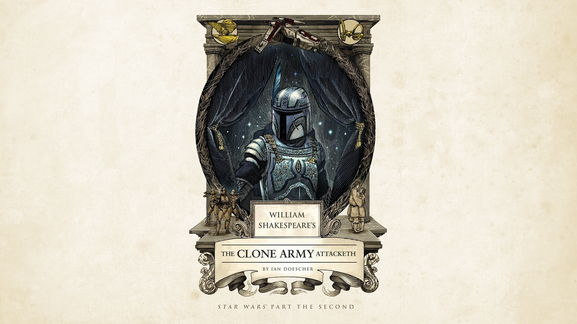 William Shakespeare's The Clone Army Attacketh by Ian Doescher HD Wallpaper