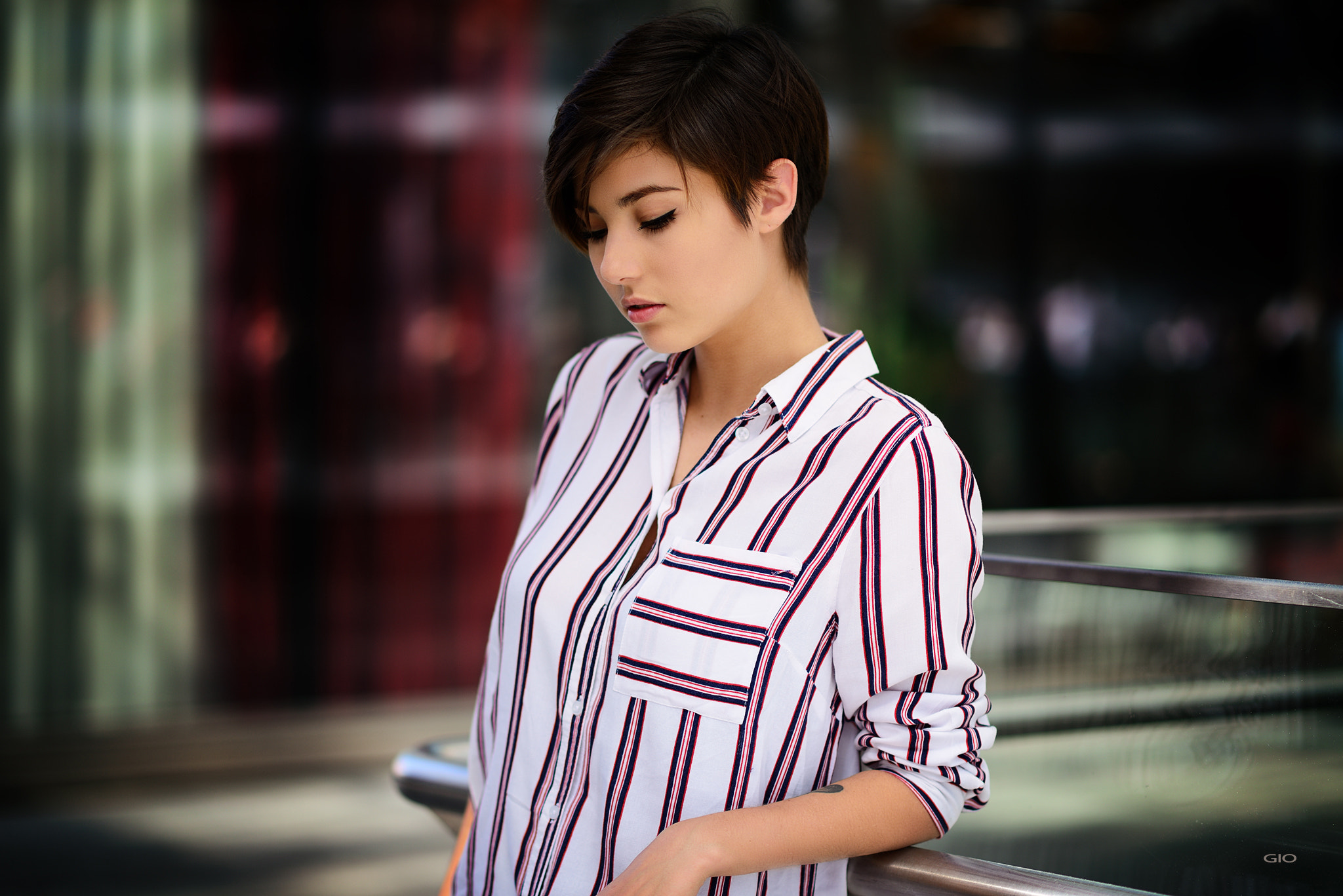 Giorgia Soleri by Giovanni Zacche HD Wallpaper
