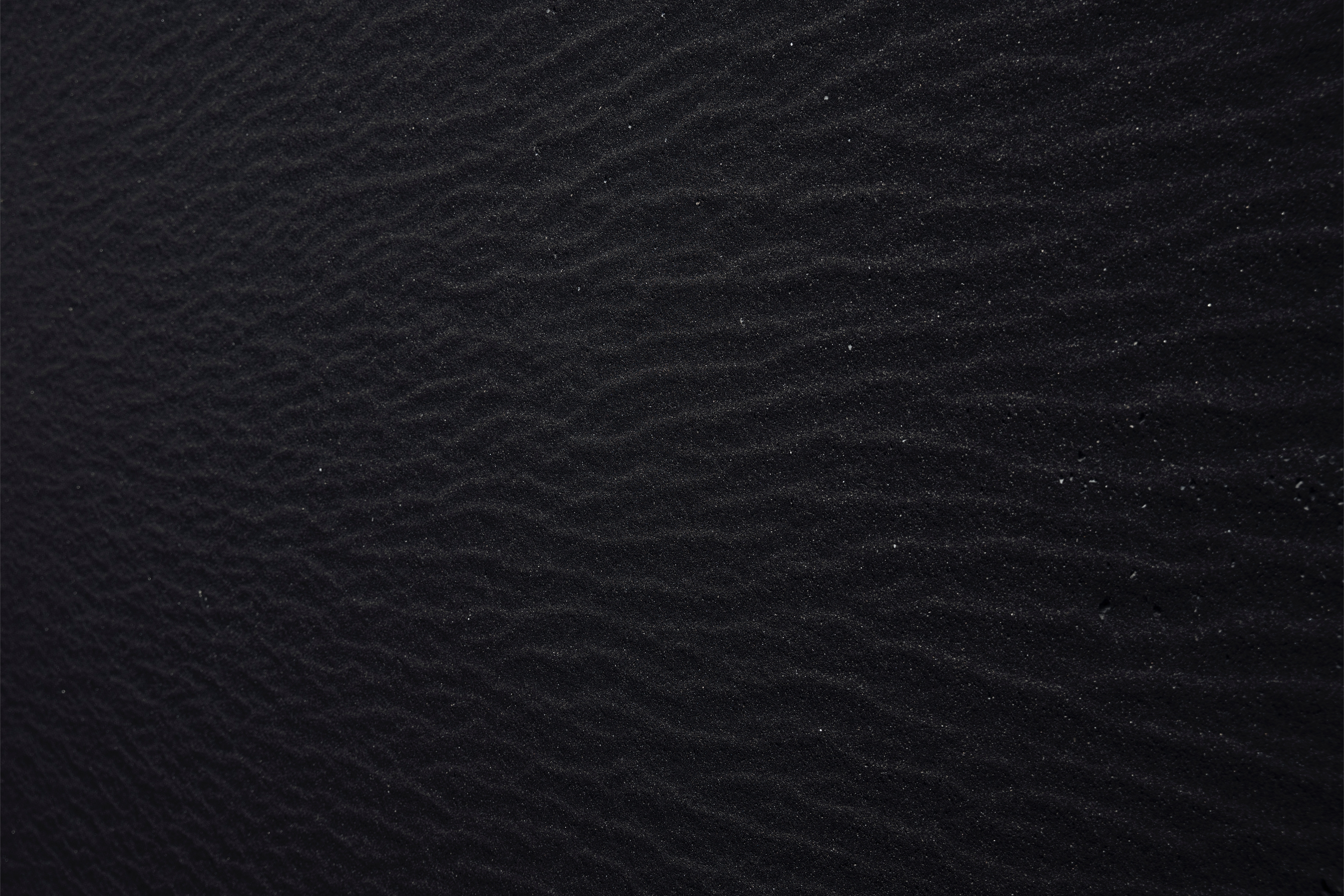 Black sand texture with ripples HD Wallpaper
