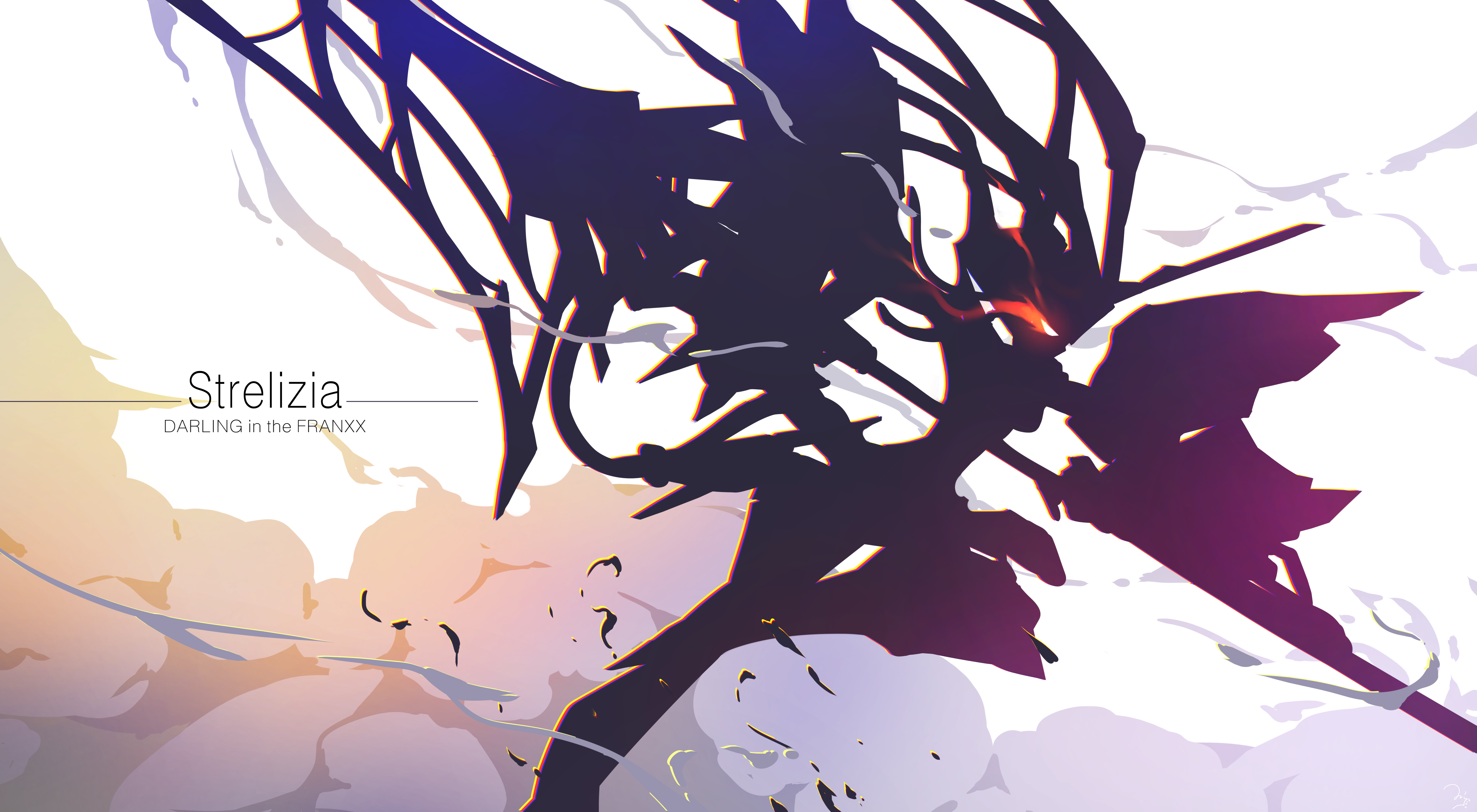 Strelizia from DARLING in the FRANXX HD Wallpaper