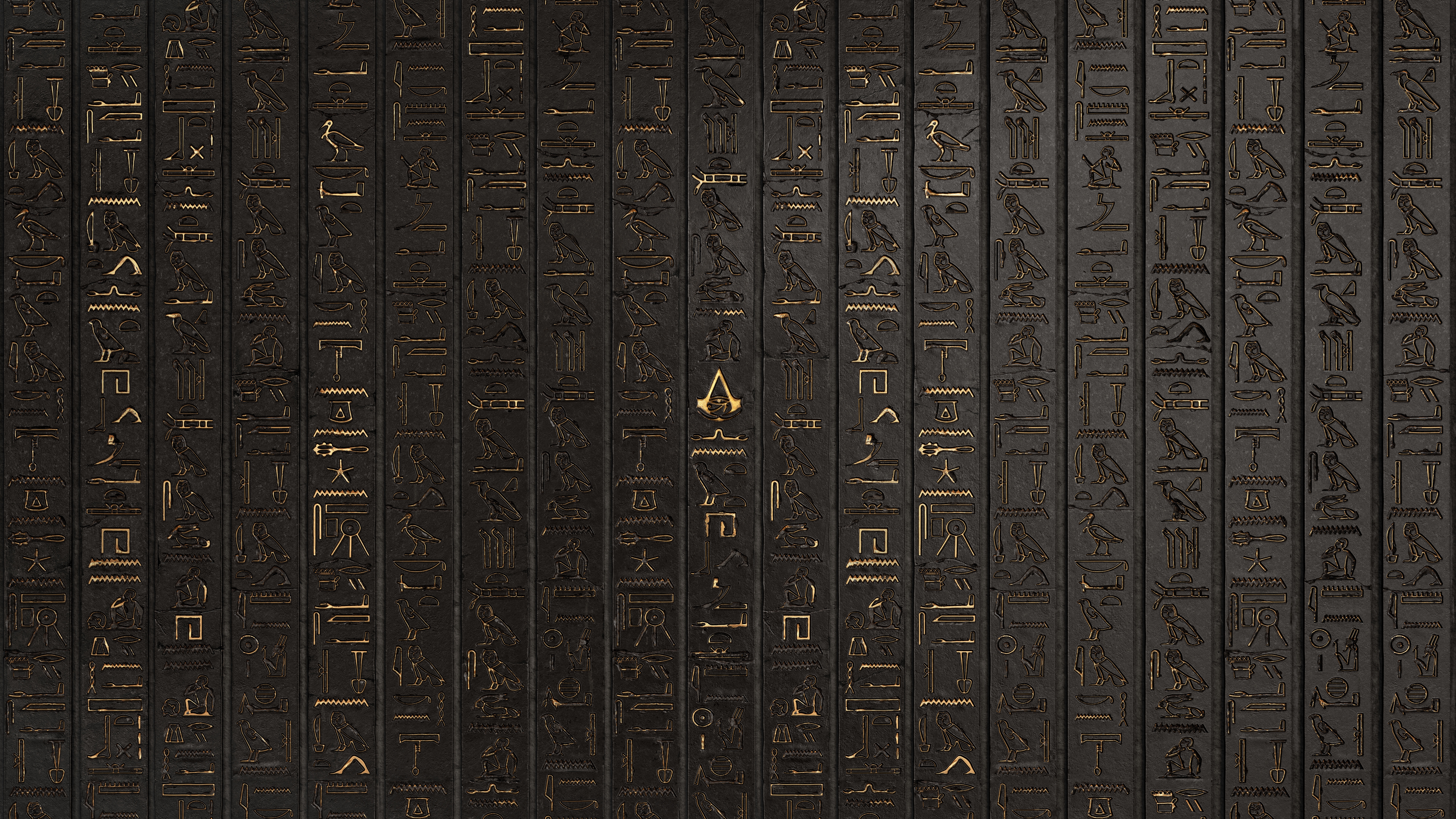 Assassin's Creed: Origins Hieroglyphs Wall Art HD Wallpaper