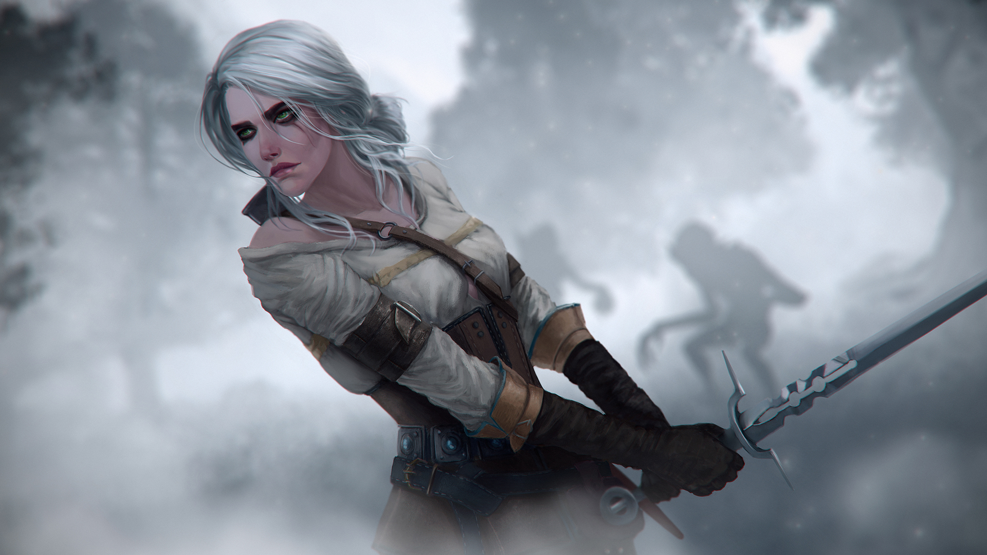 Ciri from The Witcher 3: Wild Hunt HD Wallpaper