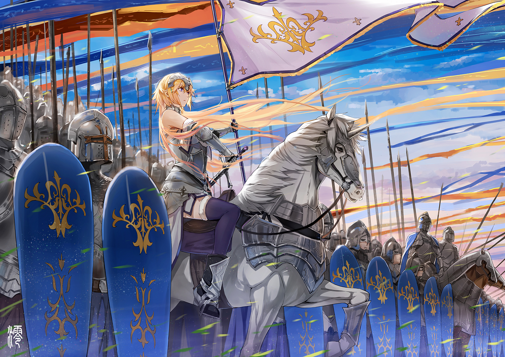 FateApocrypha  anime girls Jeanne dArc Ruler (FateGrand Order) Fate Series Ruler (FateApocrypha) HD Wallpaper