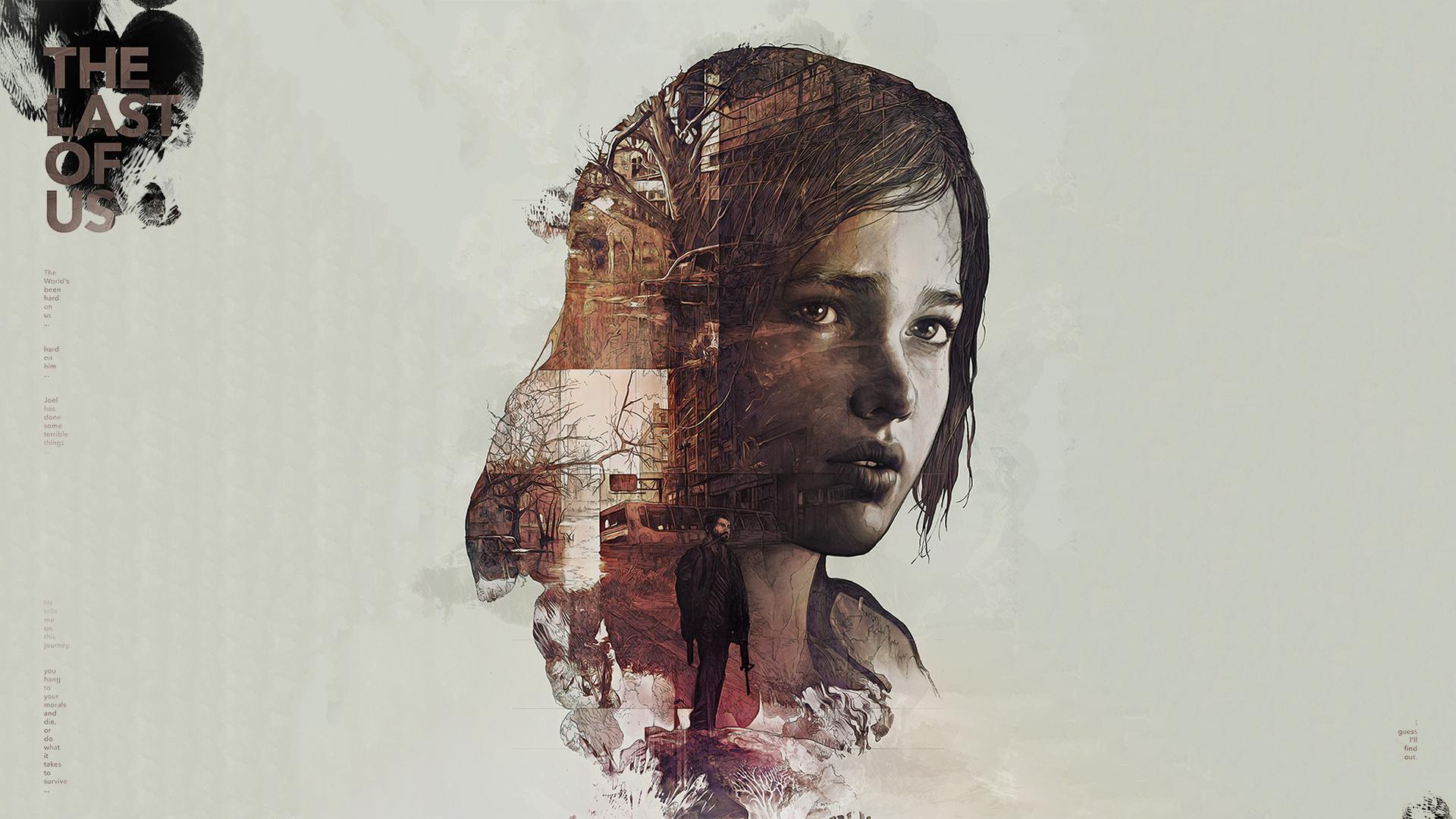 Ellie and Joel from The Last of Us HD Wallpaper