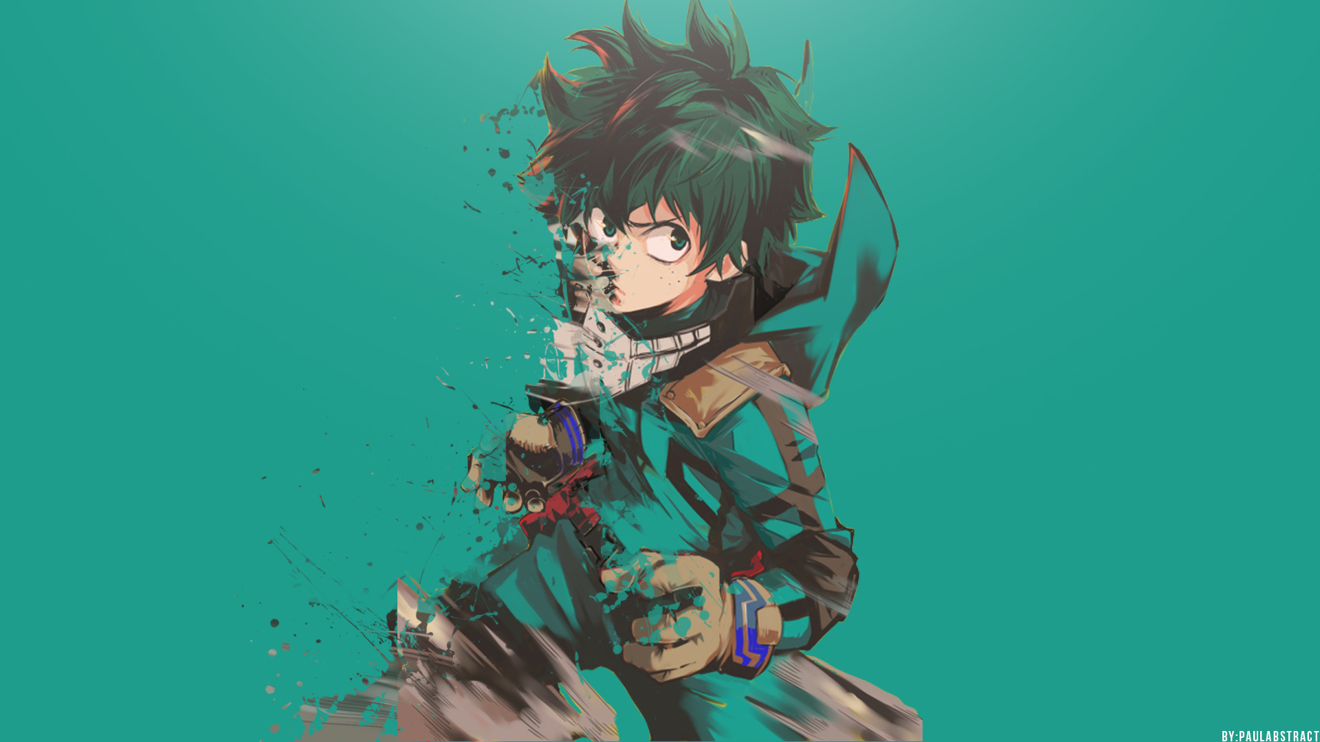 Midoriya Izuku from Boku no Hero Academia HD Wallpaper