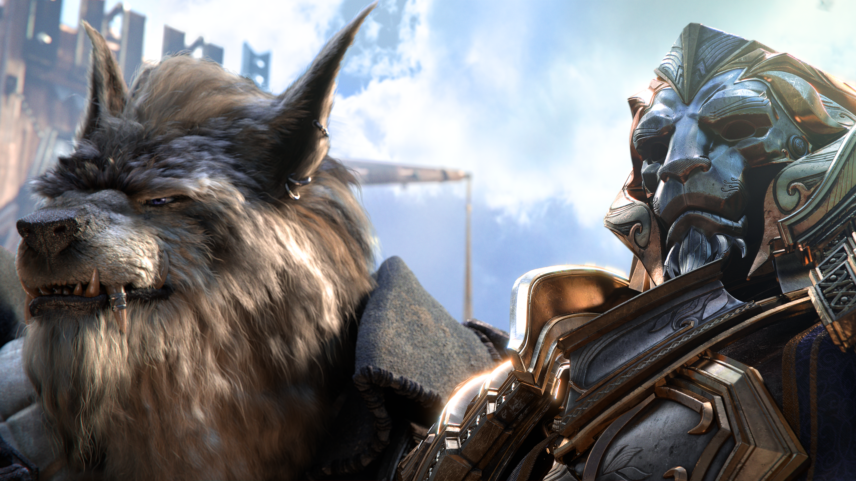 Genn Greymane and Anduin Wrynn from Warcraft HD Wallpaper