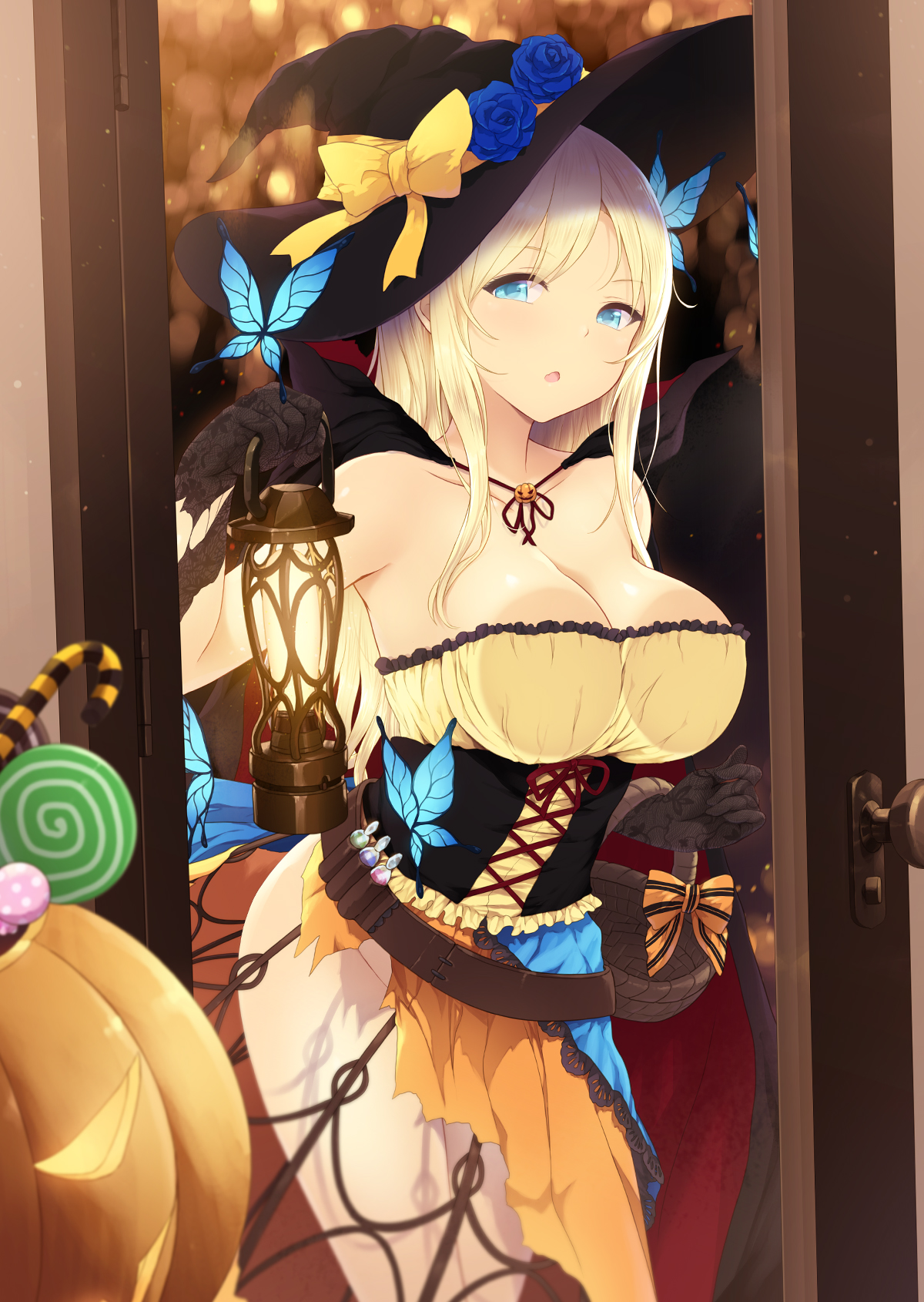 Cait Kashiwazaki Sena from Boku wa Tomodachi ga Sukunai as a Witch HD Wallpaper