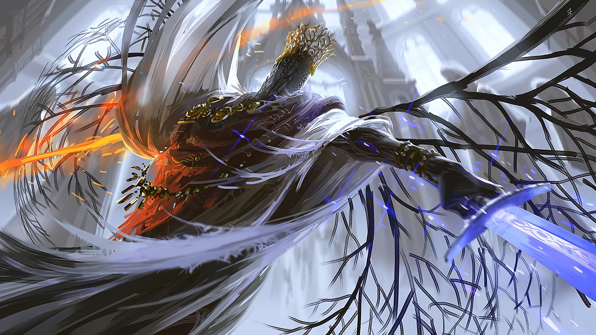 Pontiff Sulyvahn from Dark Souls III HD Wallpaper