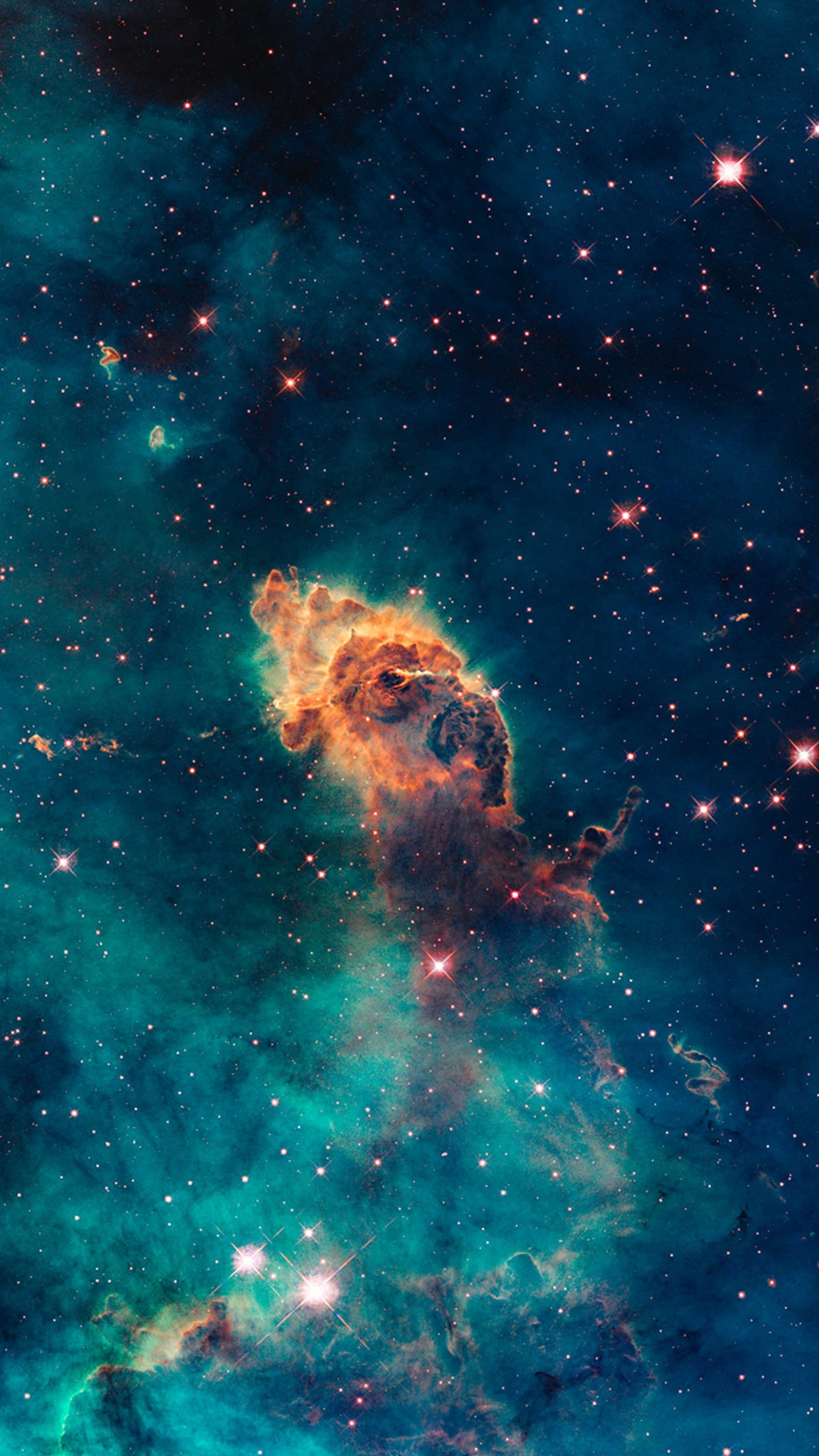 Space Nebula with Stars HD Wallpaper
