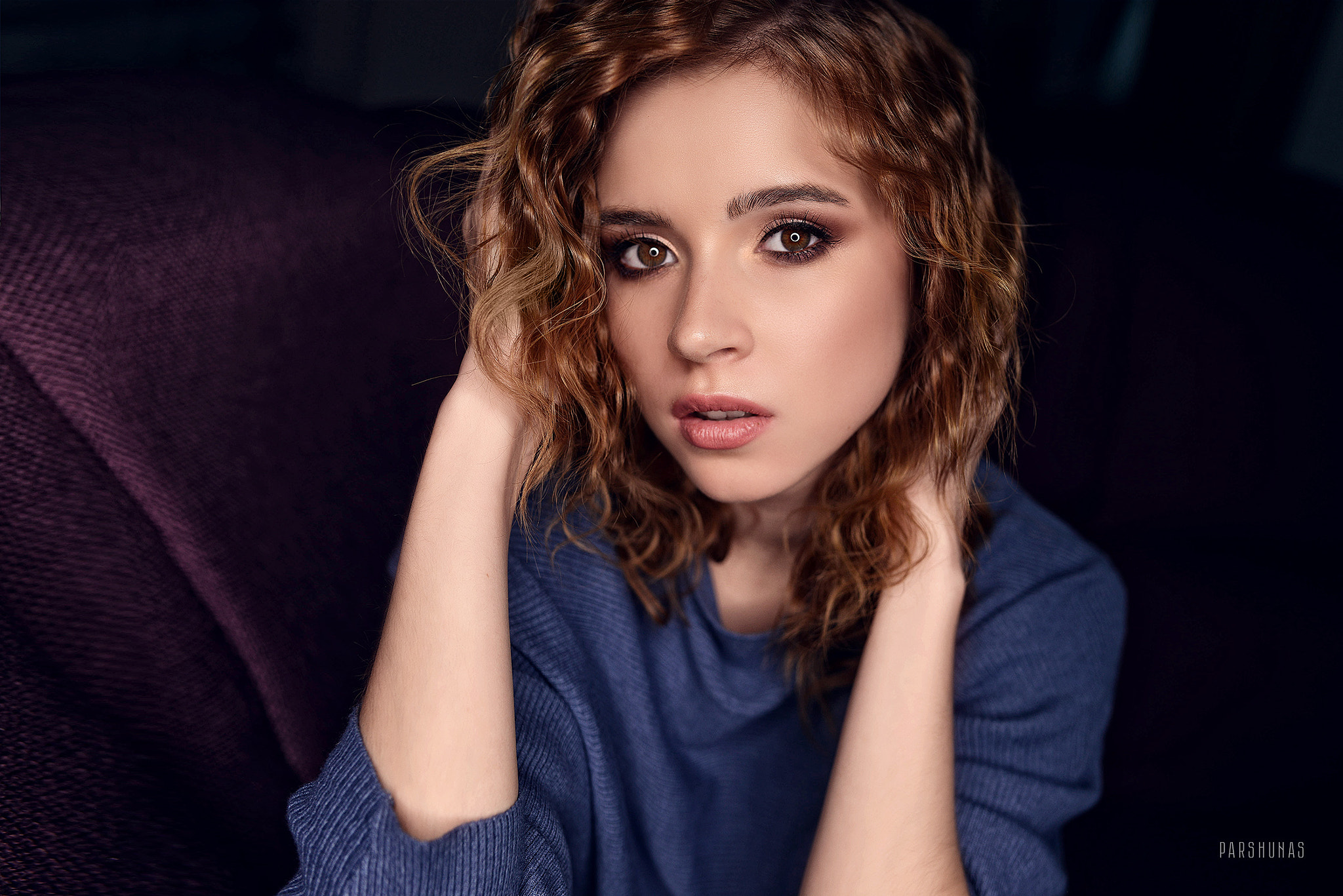 Tatiana Fomina portrait HD Wallpaper