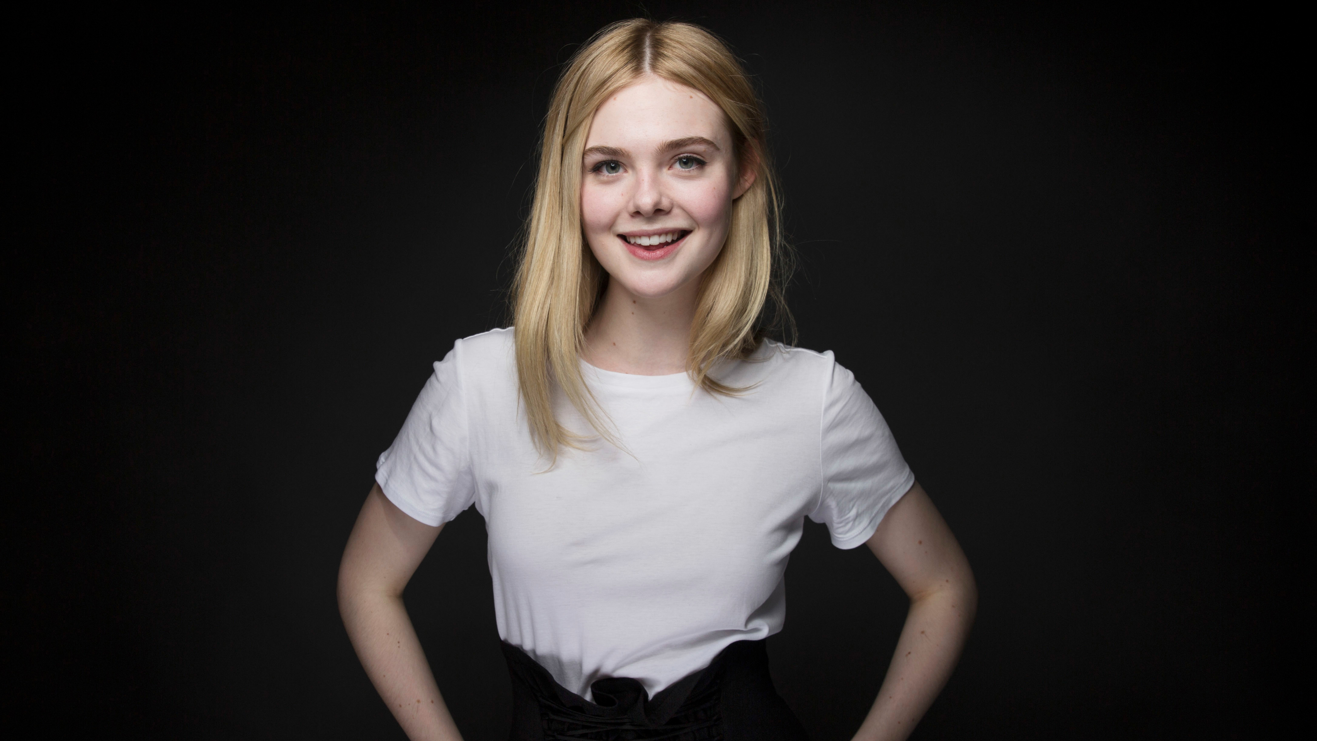 women, blonde, actress, Elle Fanning HD Wallpaper