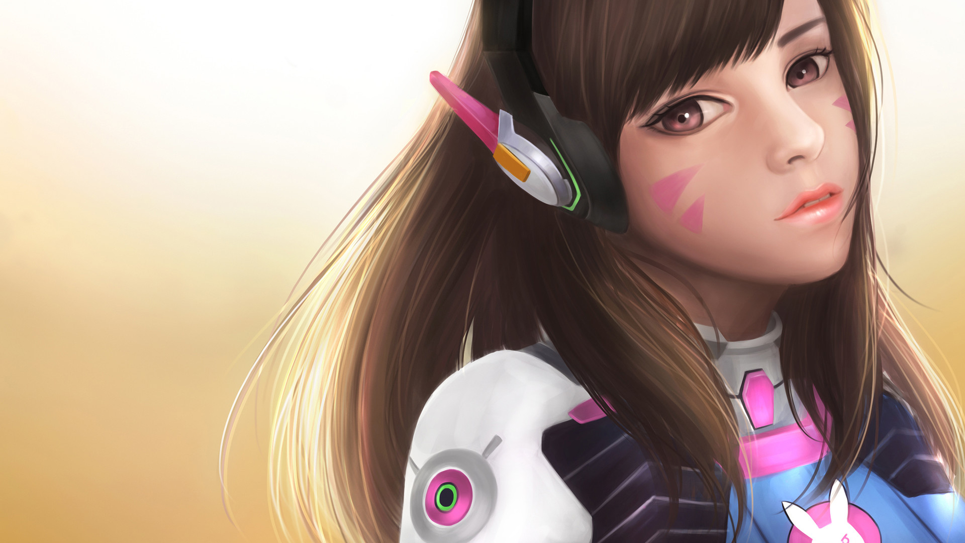 D.Va from Overwatch HD Wallpaper