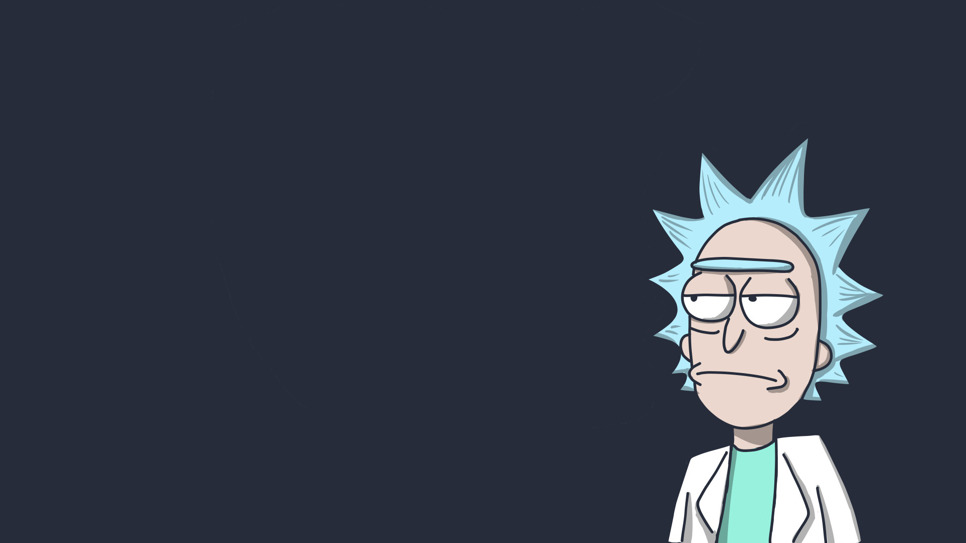 Rick Sanchez from Rick and Morty HD Wallpaper