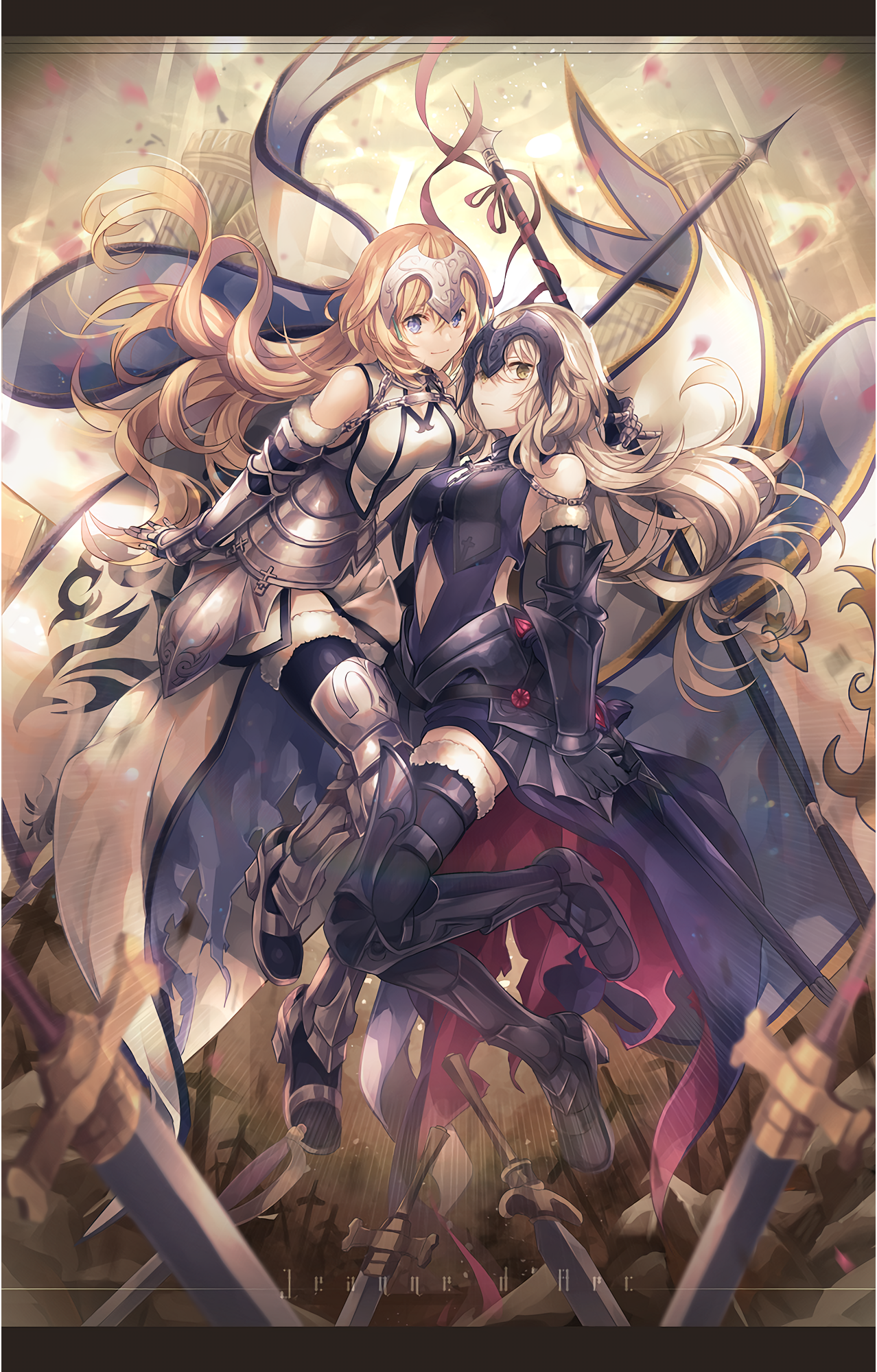 Jeanne (Alter) (FateGrand Order), FateApocrypha , FateGrand Order, Ruler (FateGrand Order), Ruler (FateApocrypha) HD Wallpaper